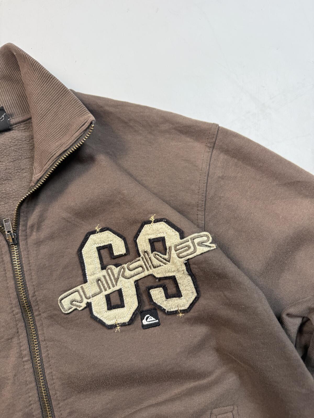 Vintage Y2K Quiksilver surfwear track top (L)