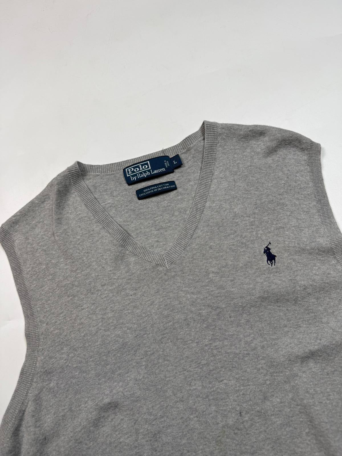 Vintage Polo Ralph Lauren vest knit sweater (L)