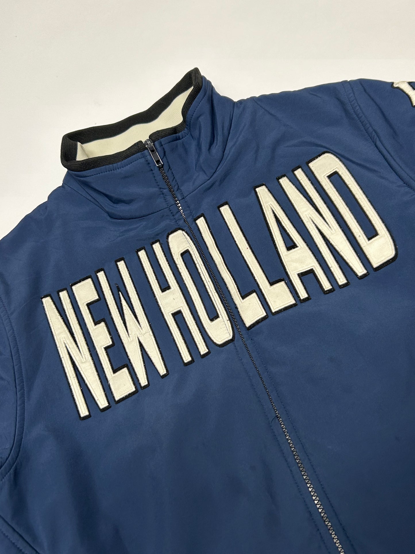 Vintage Kappa New Holland spell out bomber jacket (M)