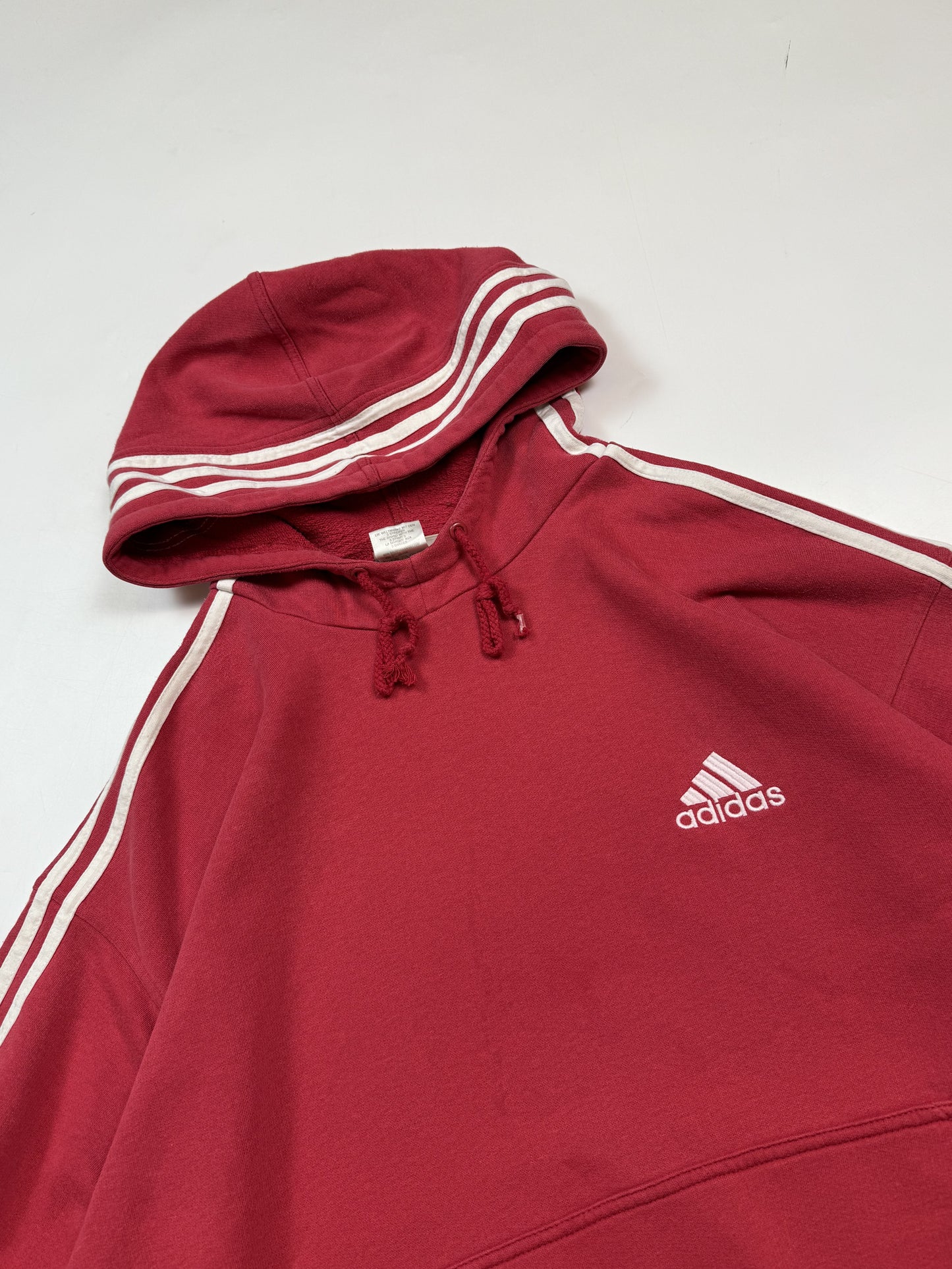 Vintage 90s Adidas small logo hoodie (L)