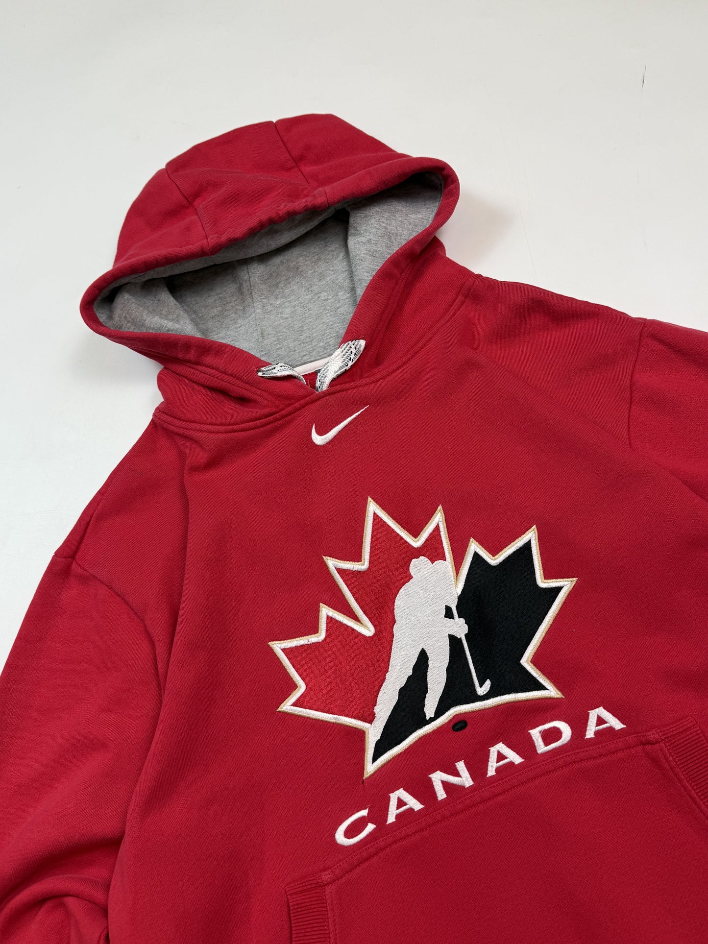 Vintage Nike Bauer Canada centre swoosh hoodie (S)