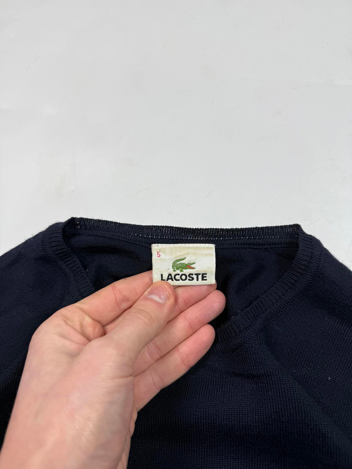 Vintage Lacoste knit sweater (L)