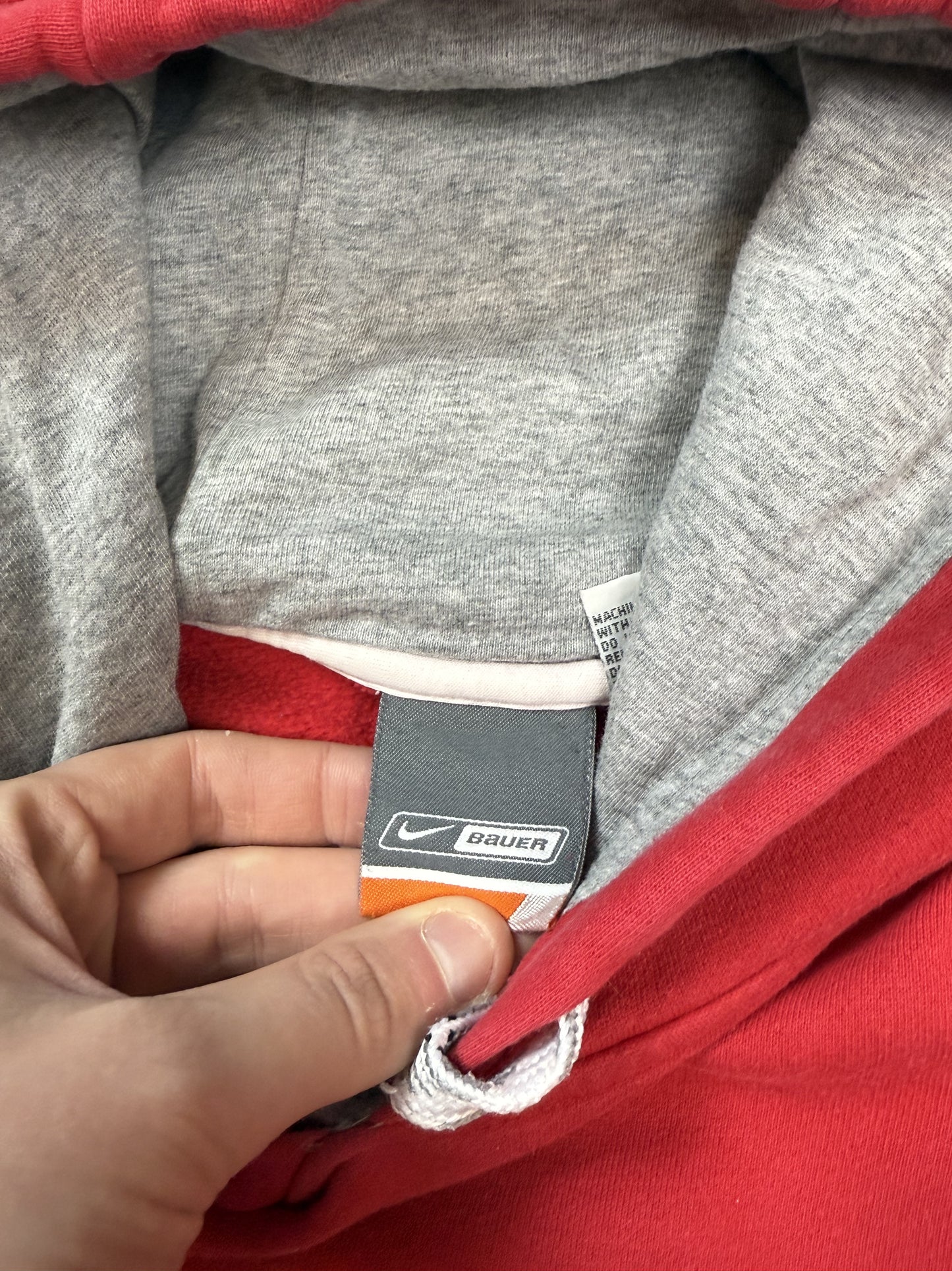 Vintage Nike Bauer Canada centre swoosh hoodie (S)