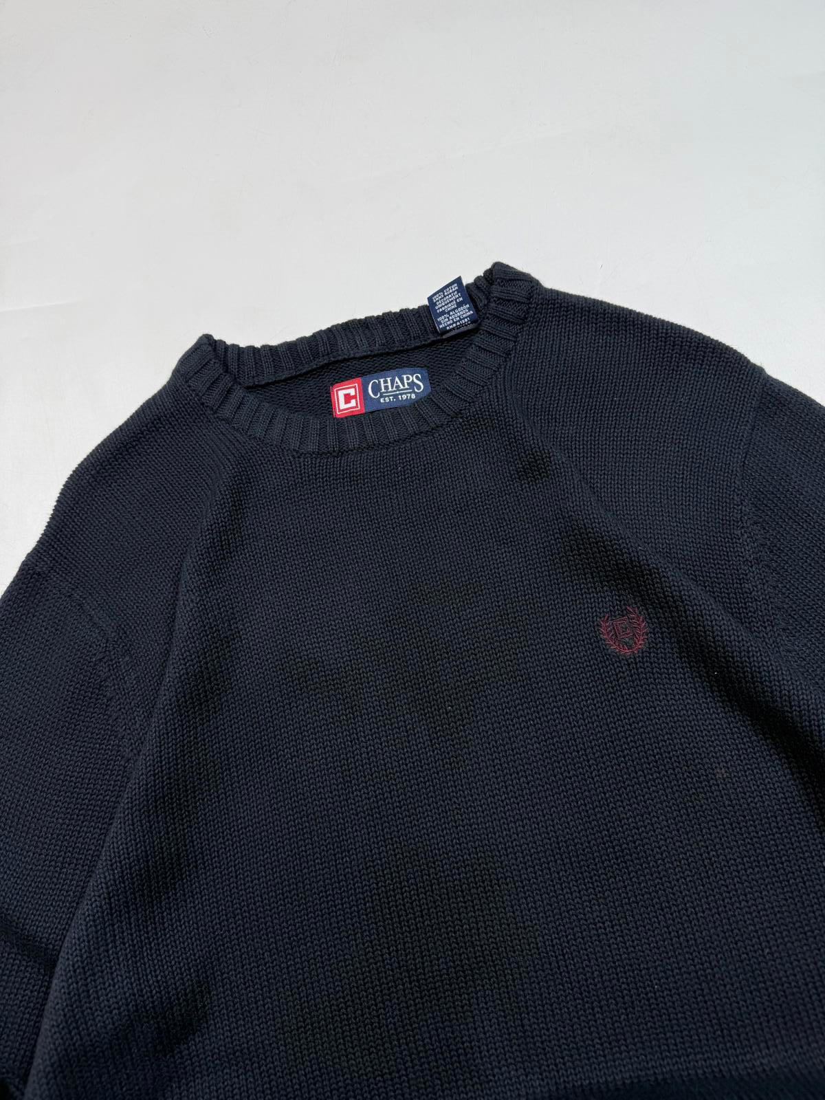 Vintage Chaps knit sweater (M)