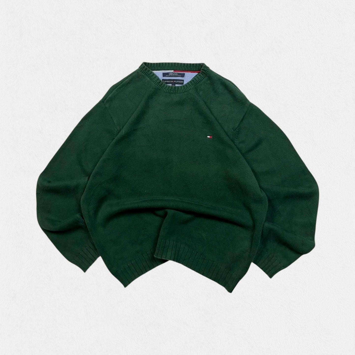 Vintage Tommy Hilfiger chunky knit sweater (L)