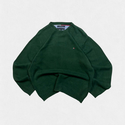 Vintage Tommy Hilfiger chunky knit sweater (L)
