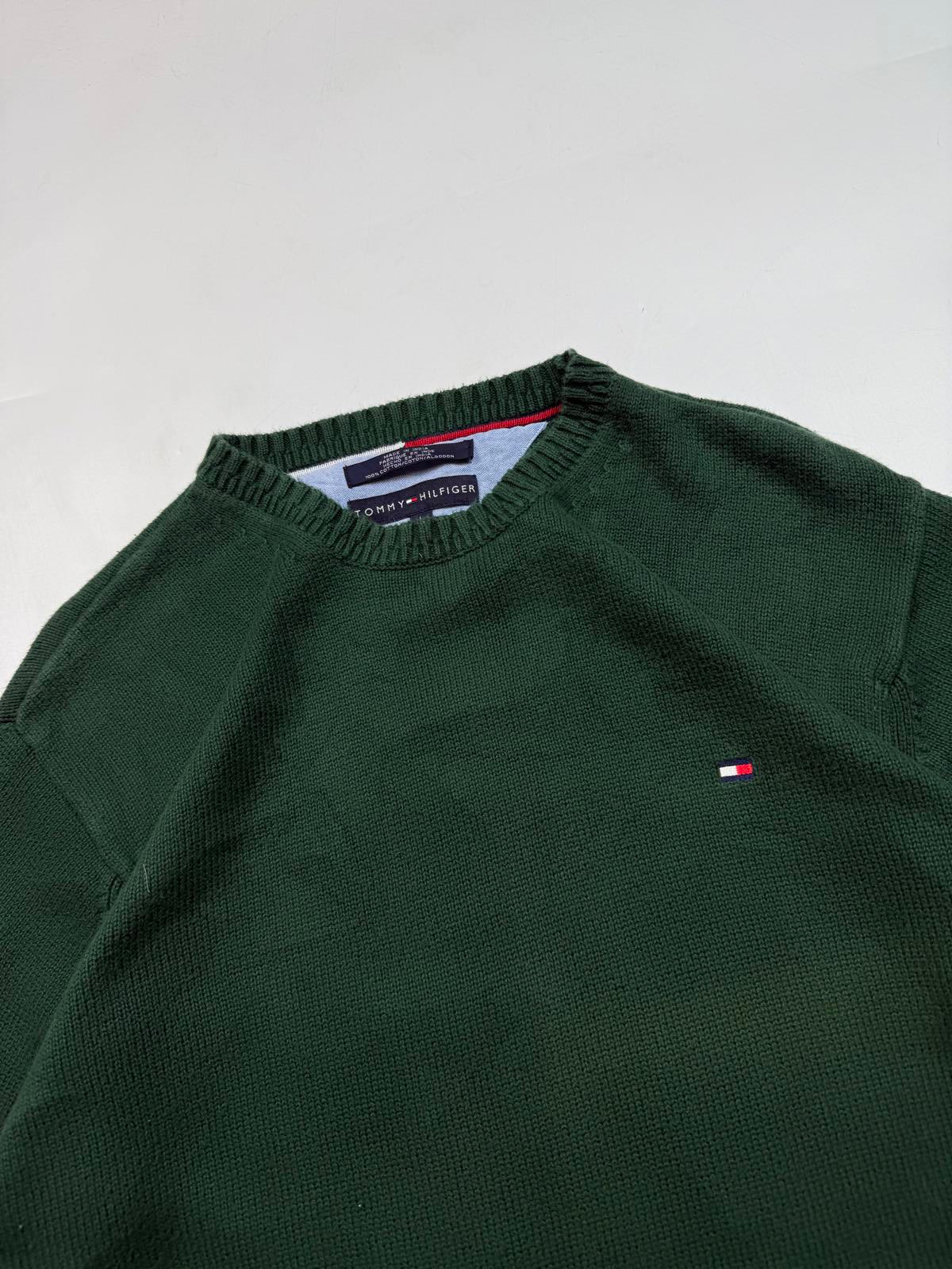 Vintage Tommy Hilfiger chunky knit sweater (L)