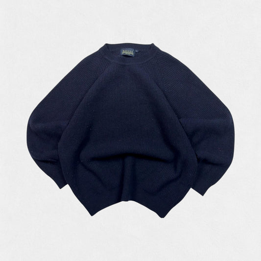 Vintage Boggi fisherman knit sweater (L)
