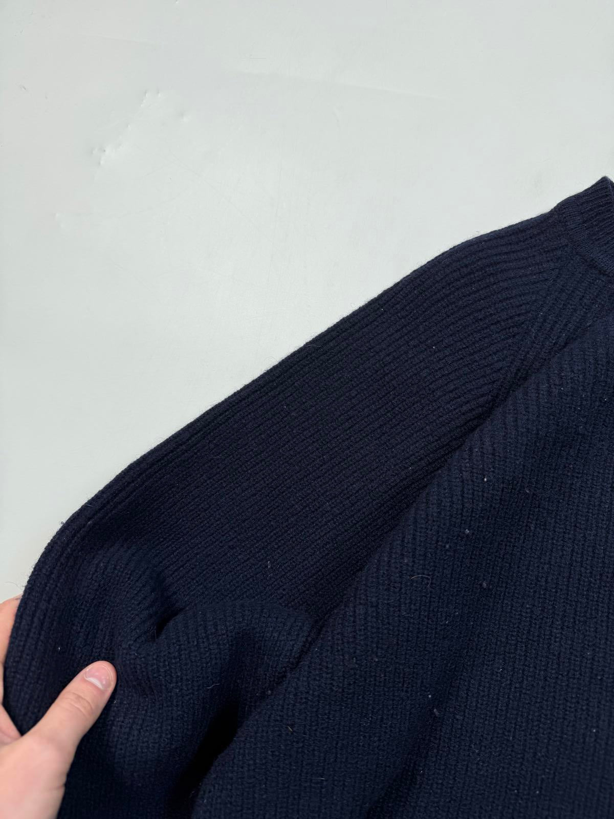 Vintage Boggi fisherman knit sweater (L)