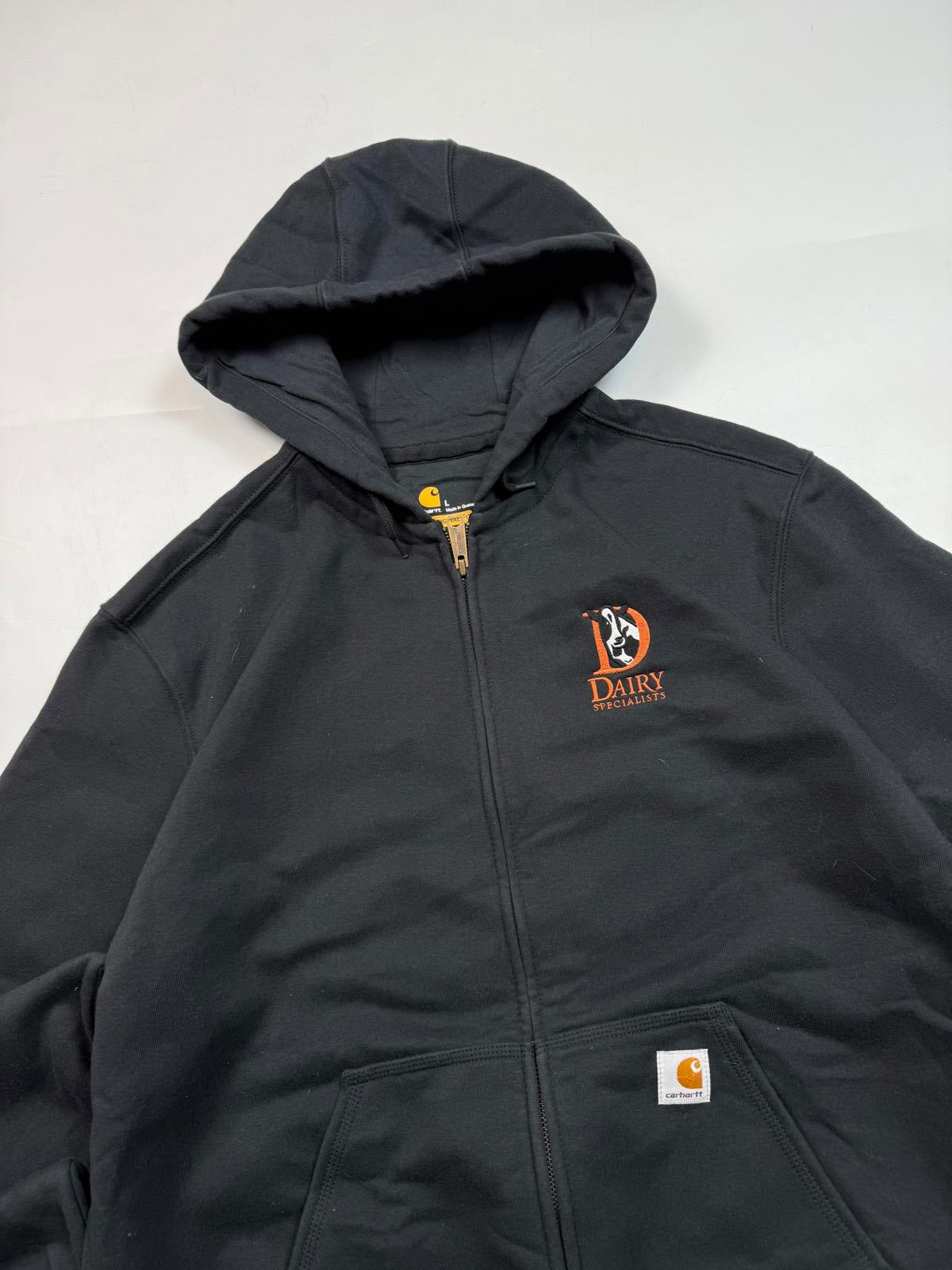 Carhartt workwear zip up hoodie (L)
