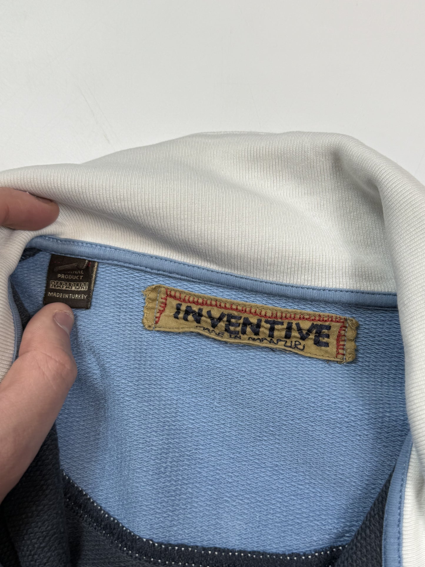 Vintage Napapijri full zip sweatshirt (XL)