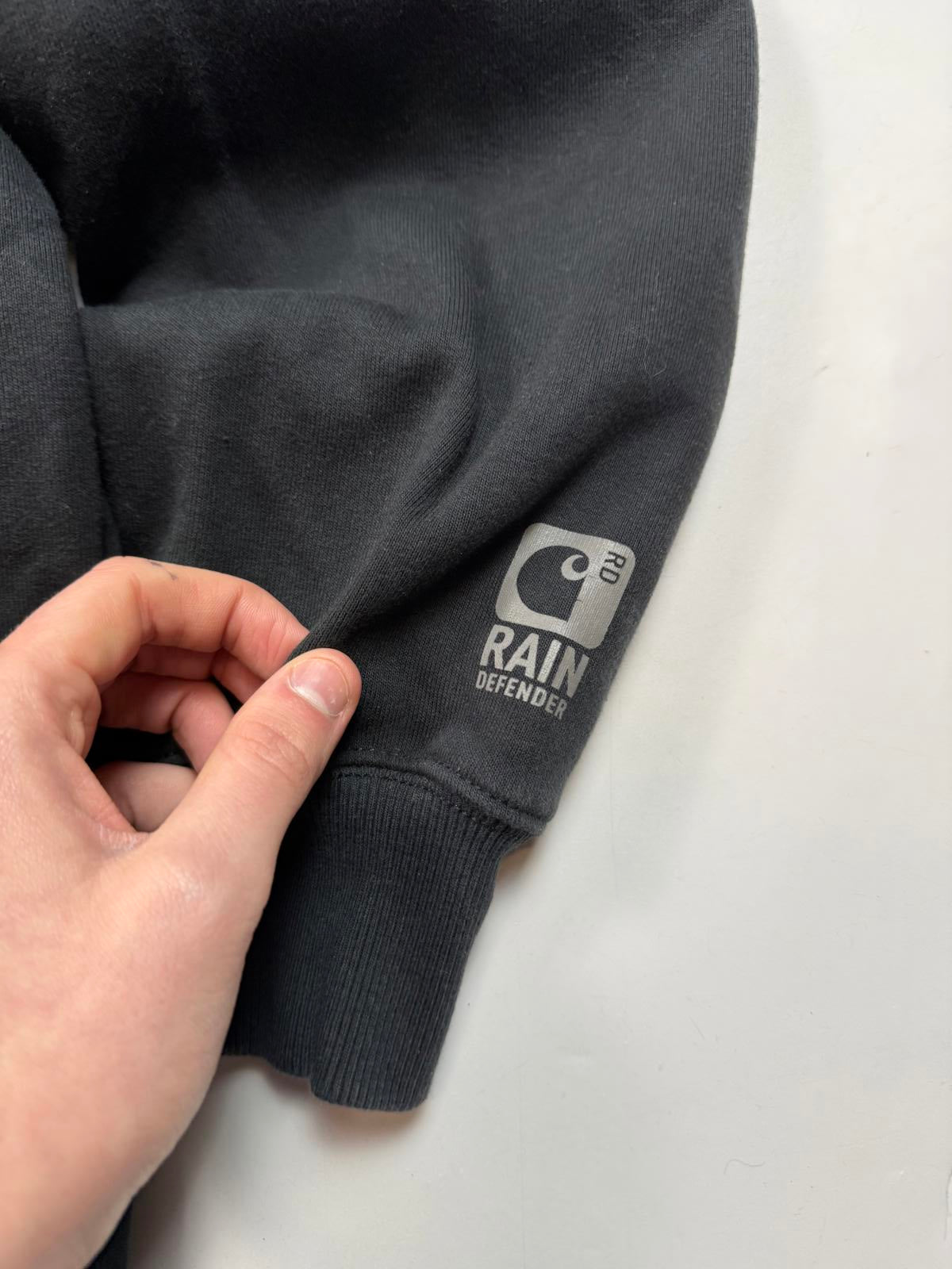 Carhartt workwear zip up hoodie (L)