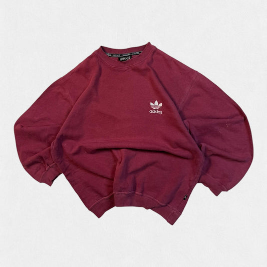 Vintage 90s adidas originals small logo sweatshirt (M)
