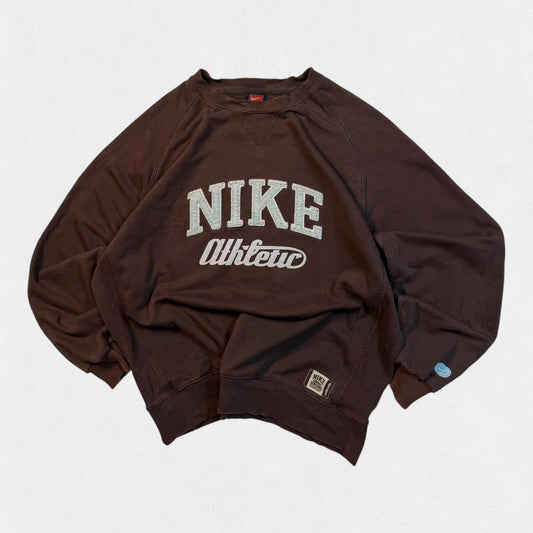 Vintage 90s Nike spell out sweatshirt (XL)