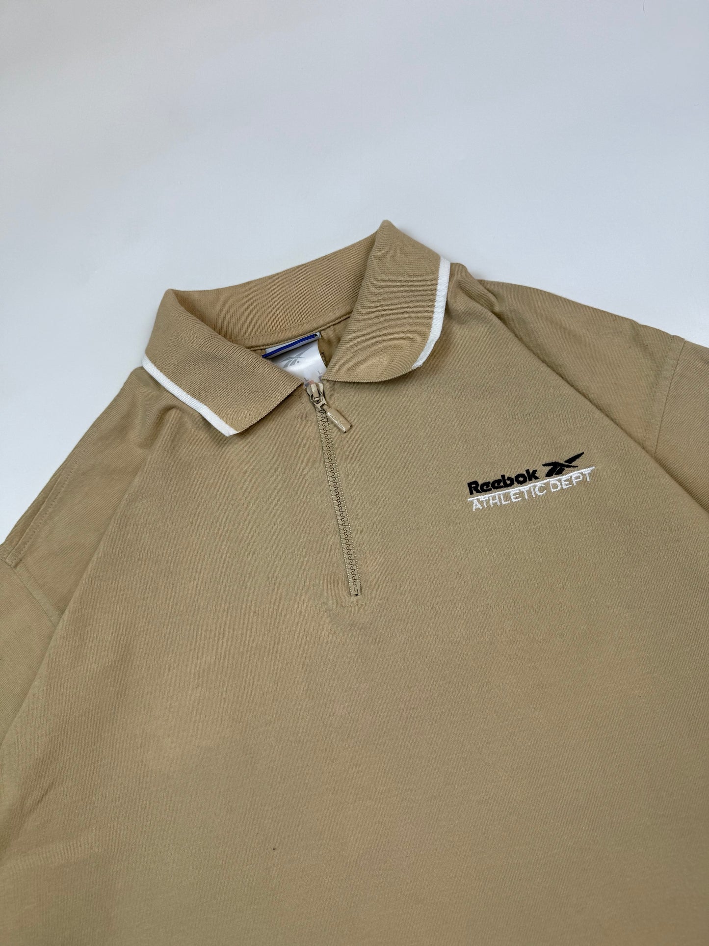 Vintage Reebok athletic dept polo shirt (L)