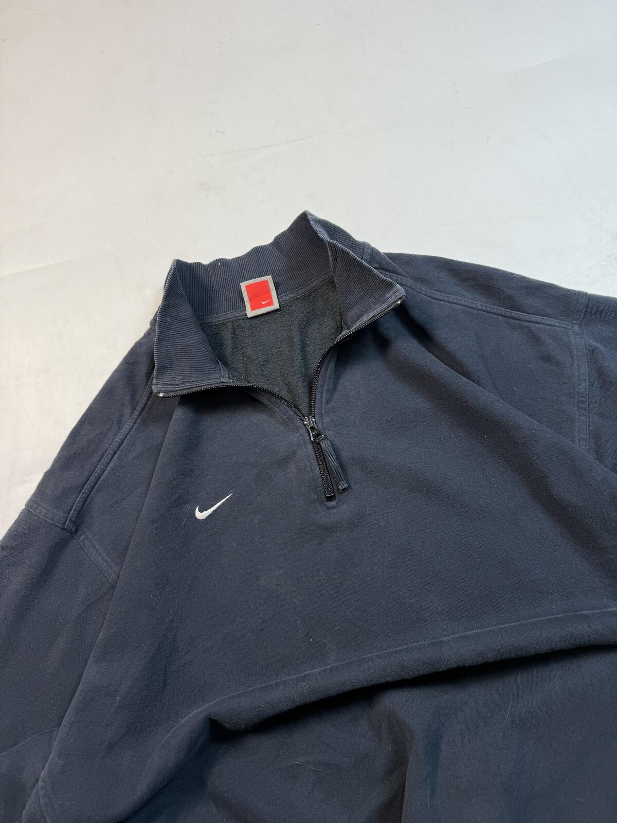 Vintage Y2K Nike quarter zip sweatshirt (L)