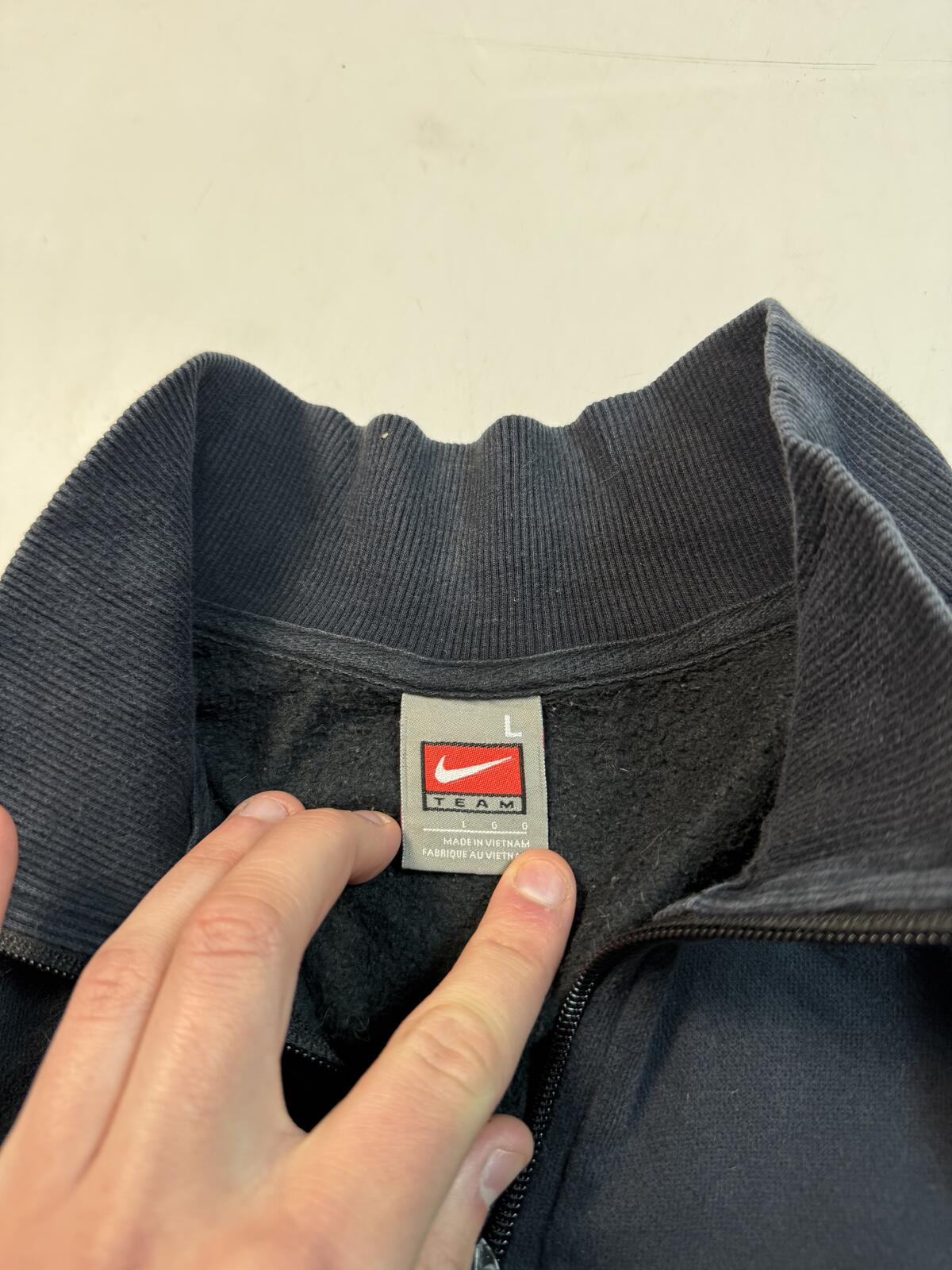 Vintage Y2K Nike quarter zip sweatshirt (L)