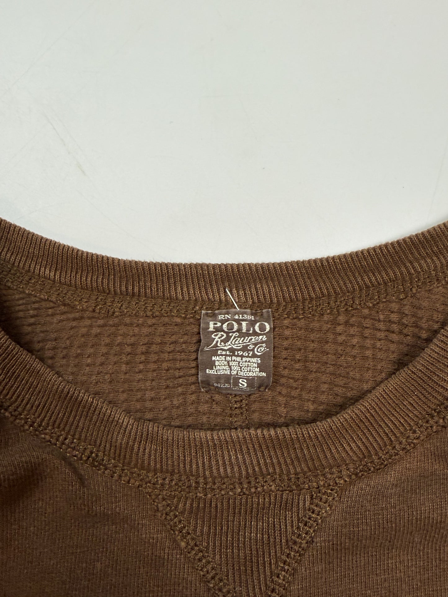 Vintage 90s Polo Ralph Lauren sweatshirt (S)