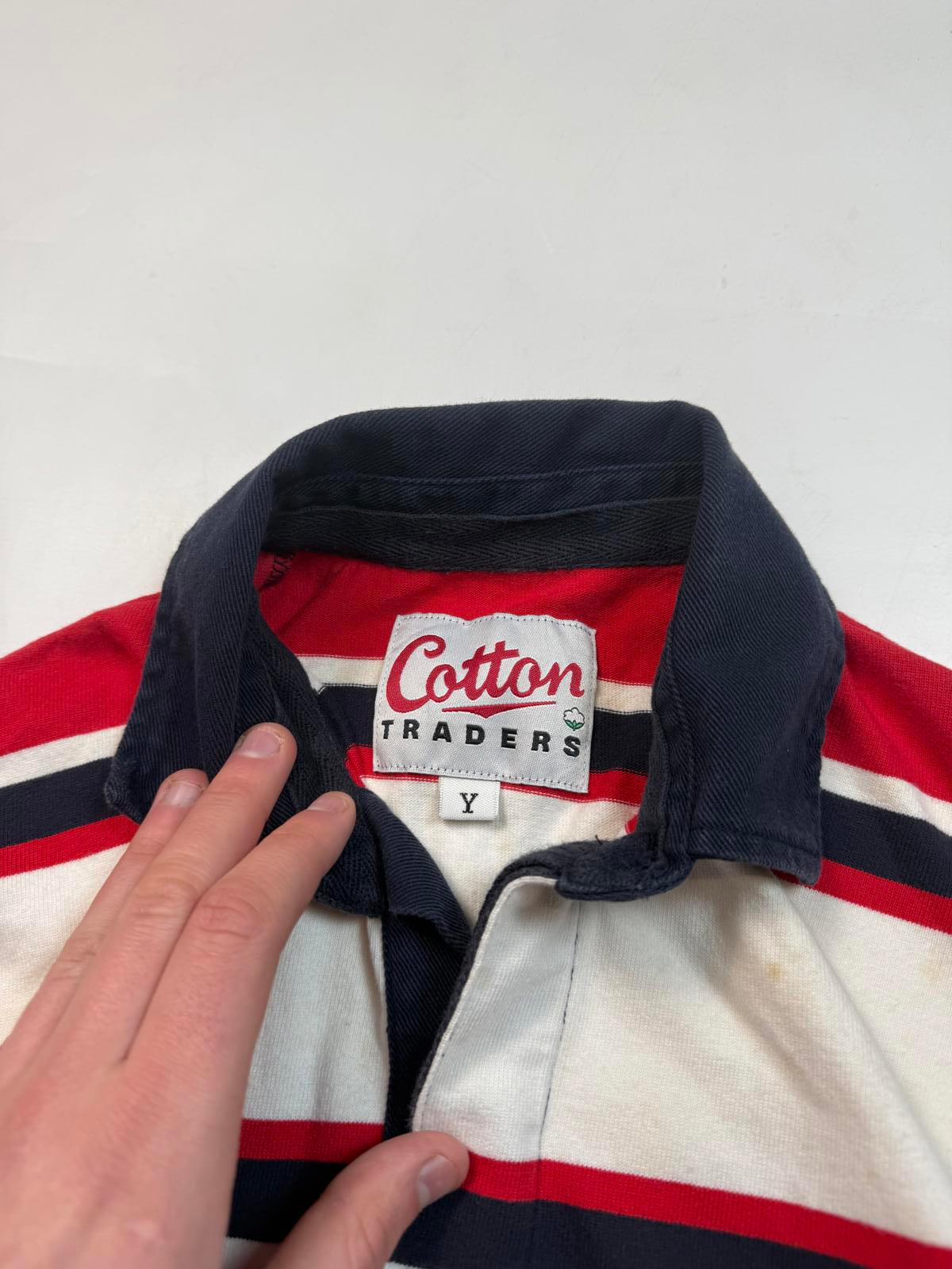 Vintage Gloucester 2003-05 Cotton Traders rugby shirt (Y)