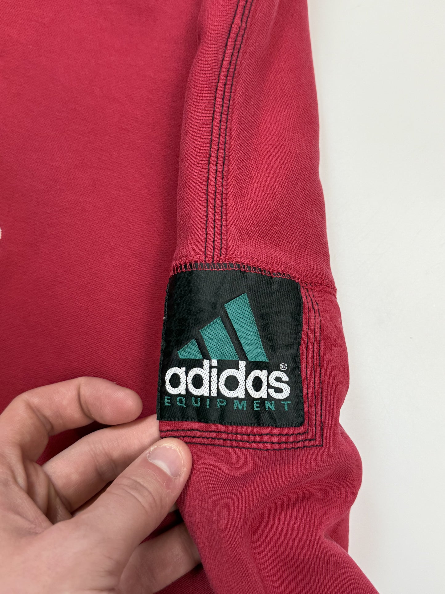Vintage 90s Adidas equipment centre logo sweatshirt (L)