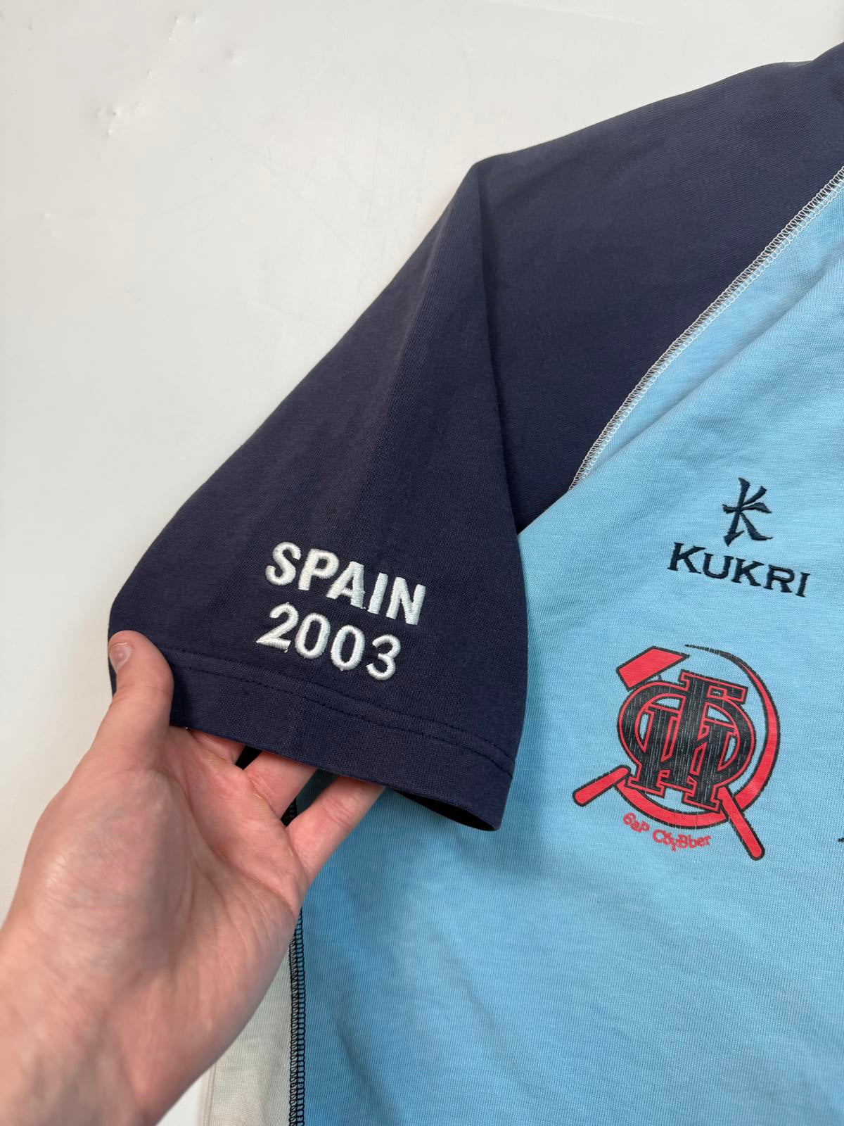 Vintage 2000s De montfort university Kukri rugby shirt (L)