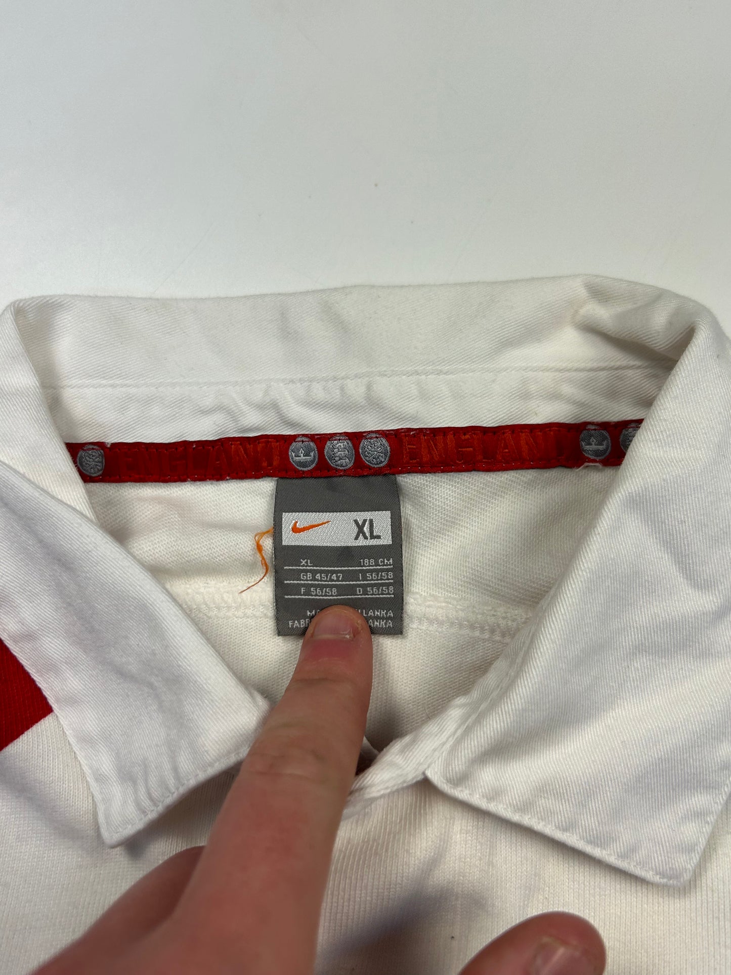 Vintage England 2007 Nike rugby shirt (XL)