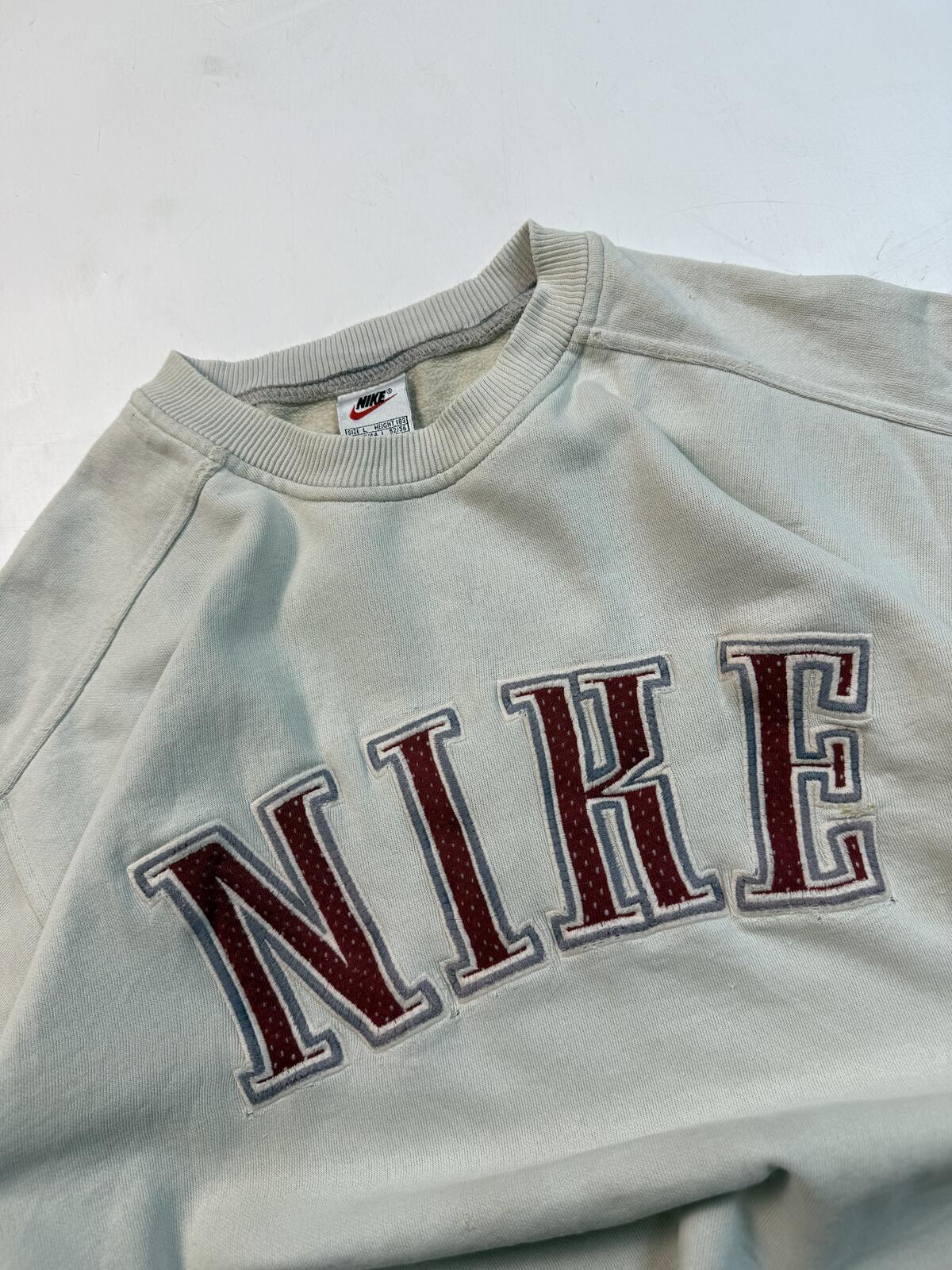 Vintage 90s Nike spell out sweatshirt (L)