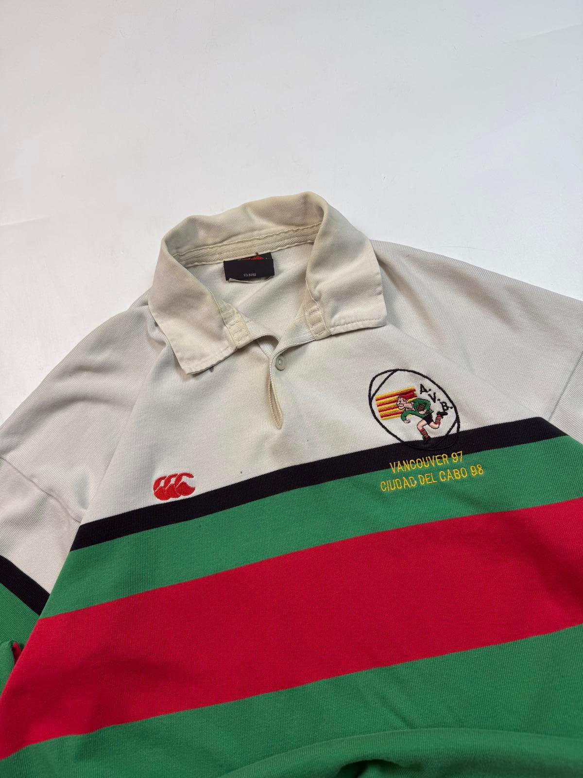 Vintage 90s AVB tour Canterbury rugby shirt (XL)