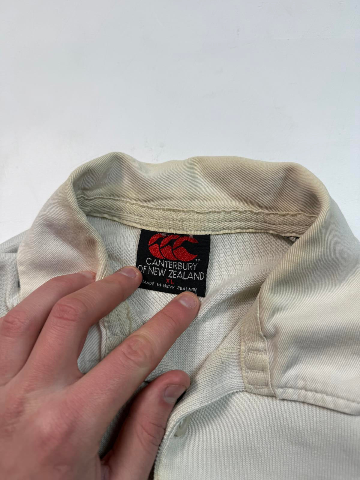 Vintage 90s AVB tour Canterbury rugby shirt (XL)