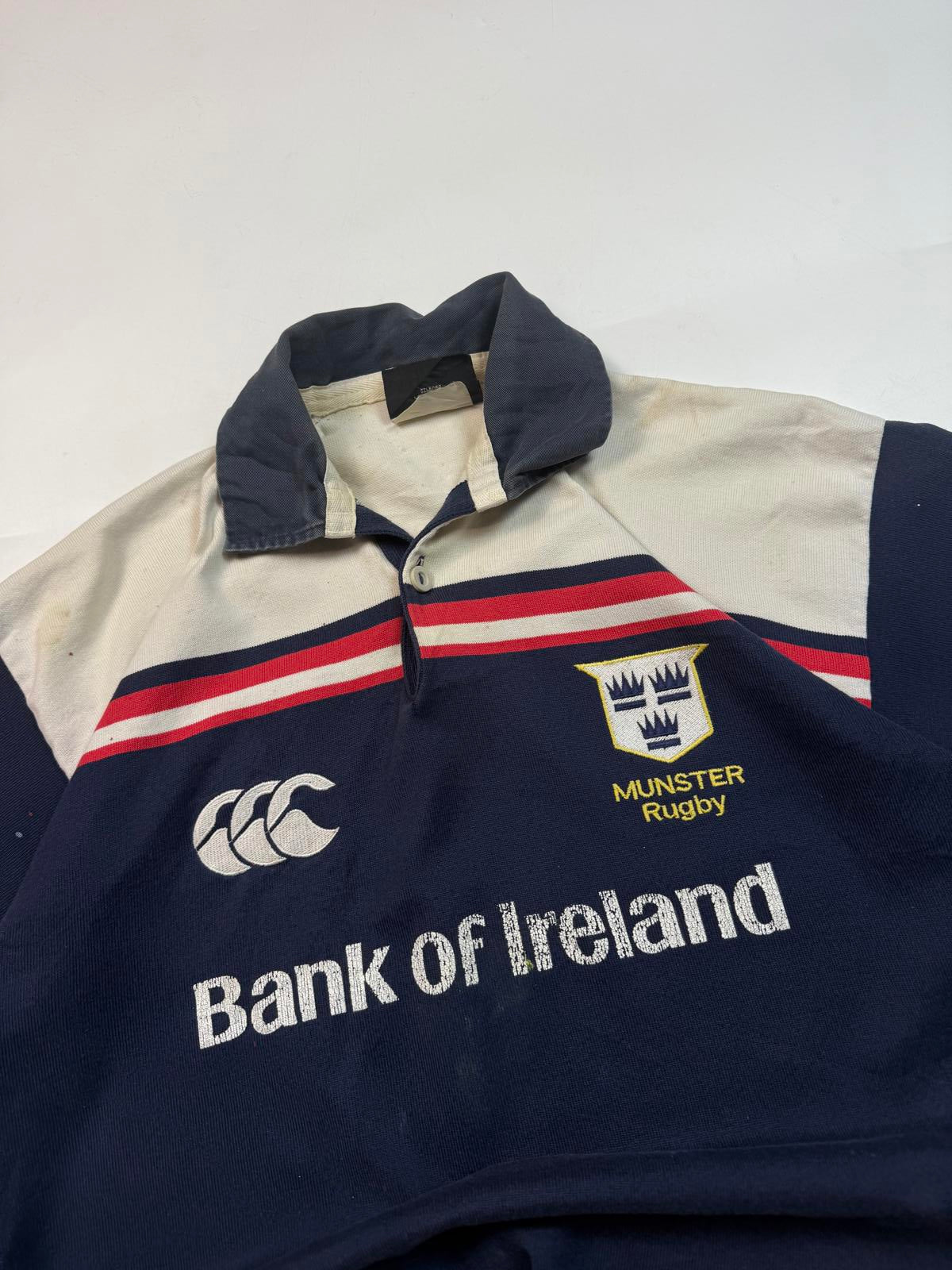 Vintage Munster 2001/02 Canterbury rugby union shirt (S)