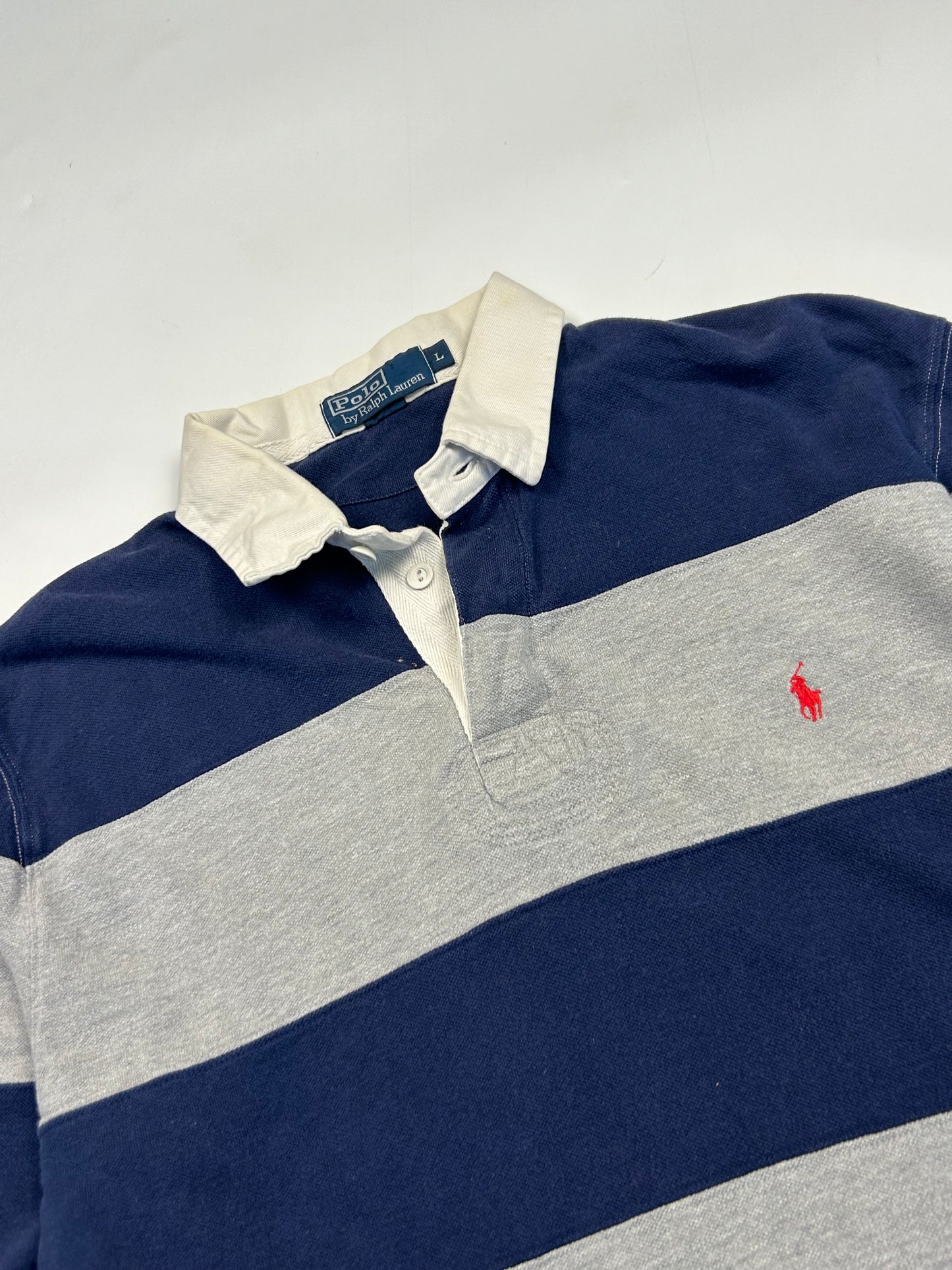 Ralph Lauren striped rugby polo (L)