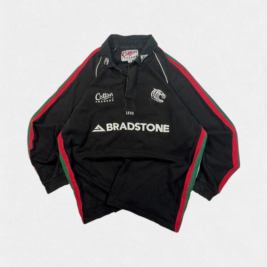Vintage Leicester Tigers 2004/05 Cotton Traders rugby shirt (XL)