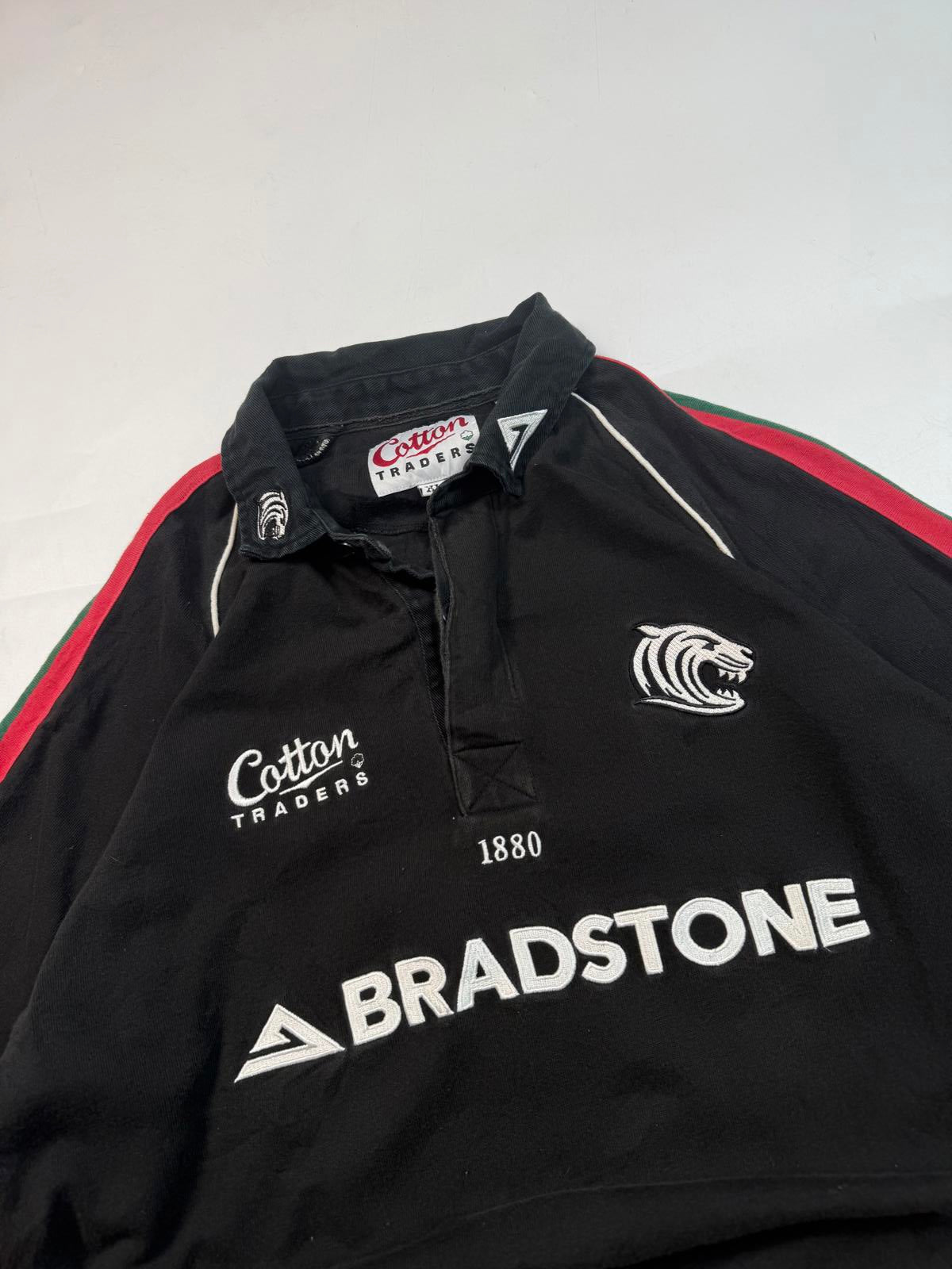 Vintage Leicester Tigers 2004/05 Cotton Traders rugby shirt (XL)