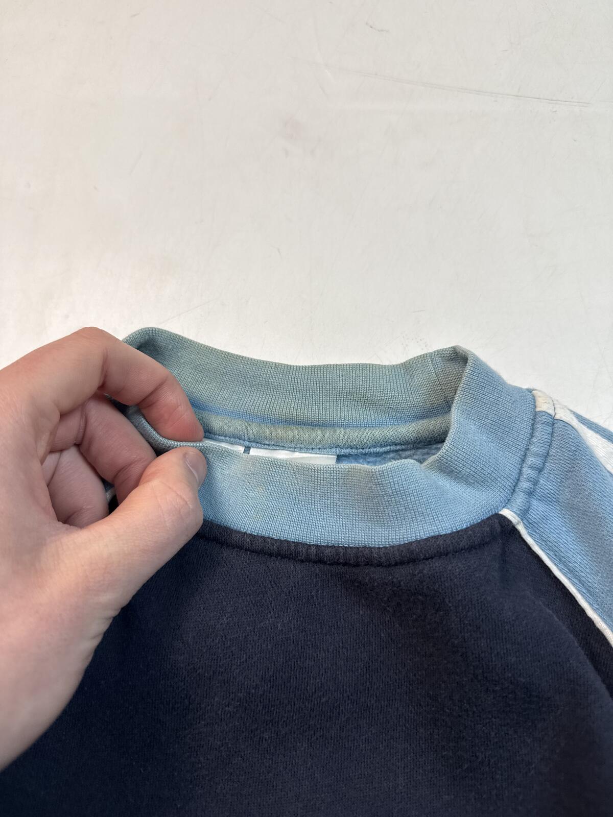 Vintage Y2K Adidas colour block sweatshirt (XS)