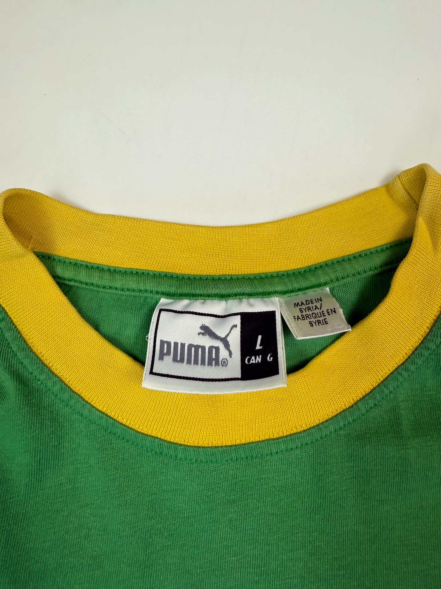 Vintage Puma Jamaica spell out tee (L)