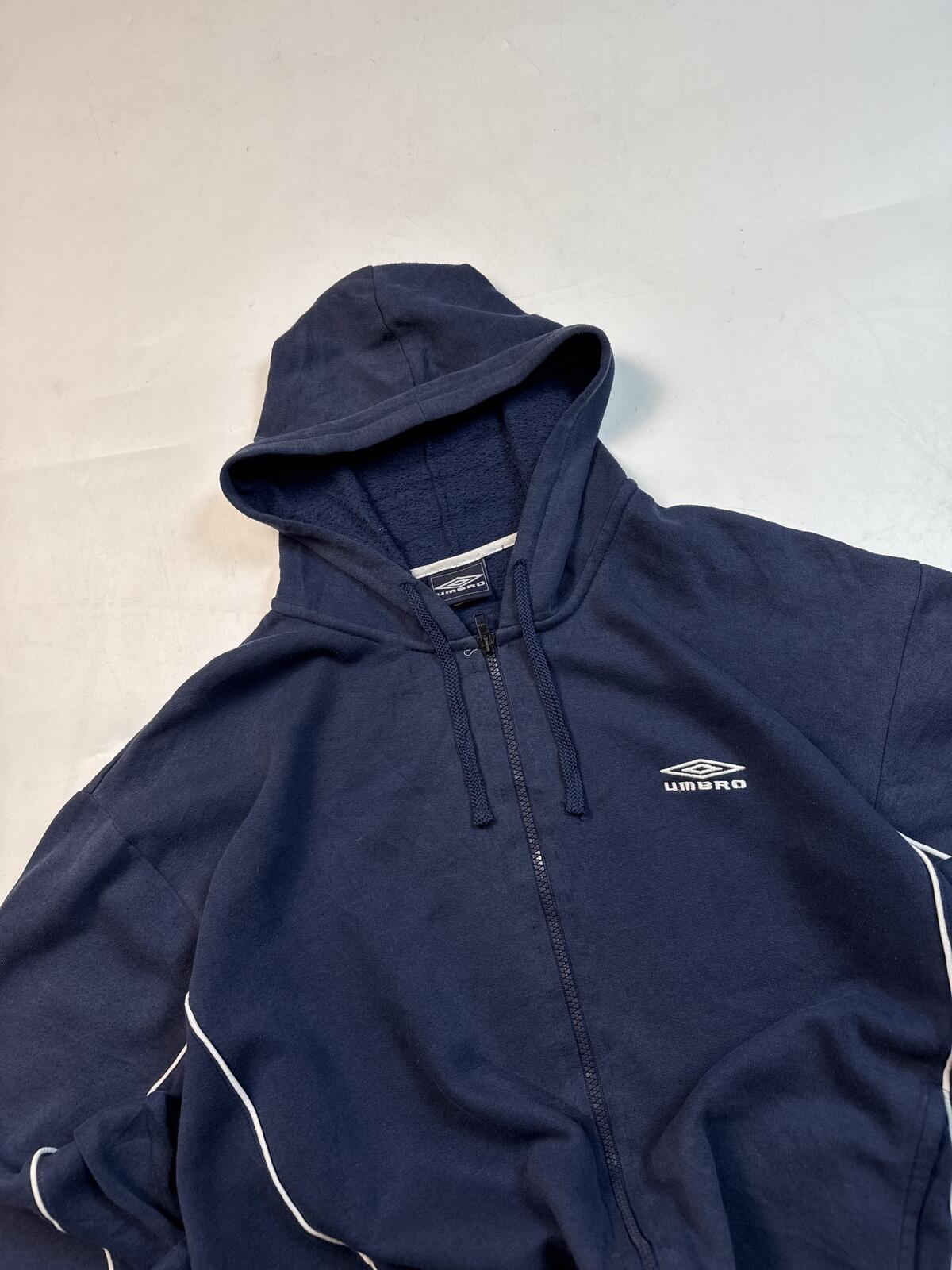Vintage Y2K Umbro full zip hoodie (L)