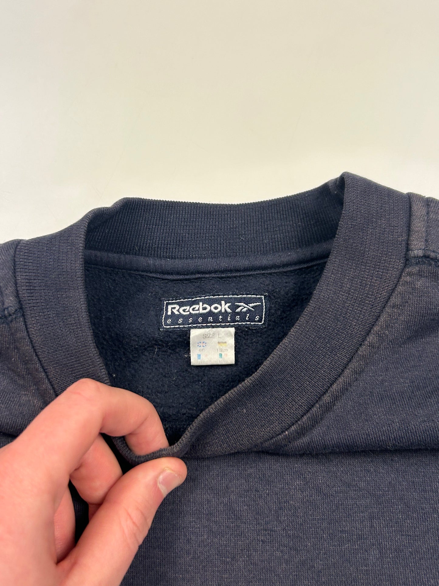 Vintage Reebok small logo sweatshirt (L)