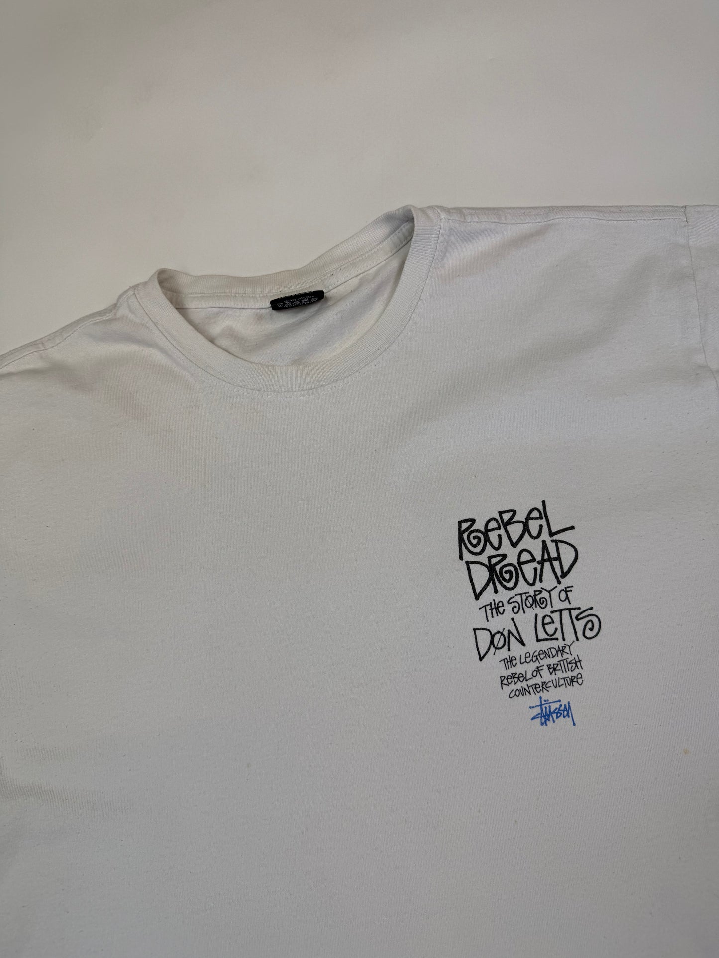 Stussy rebel dread graphic tee (L)