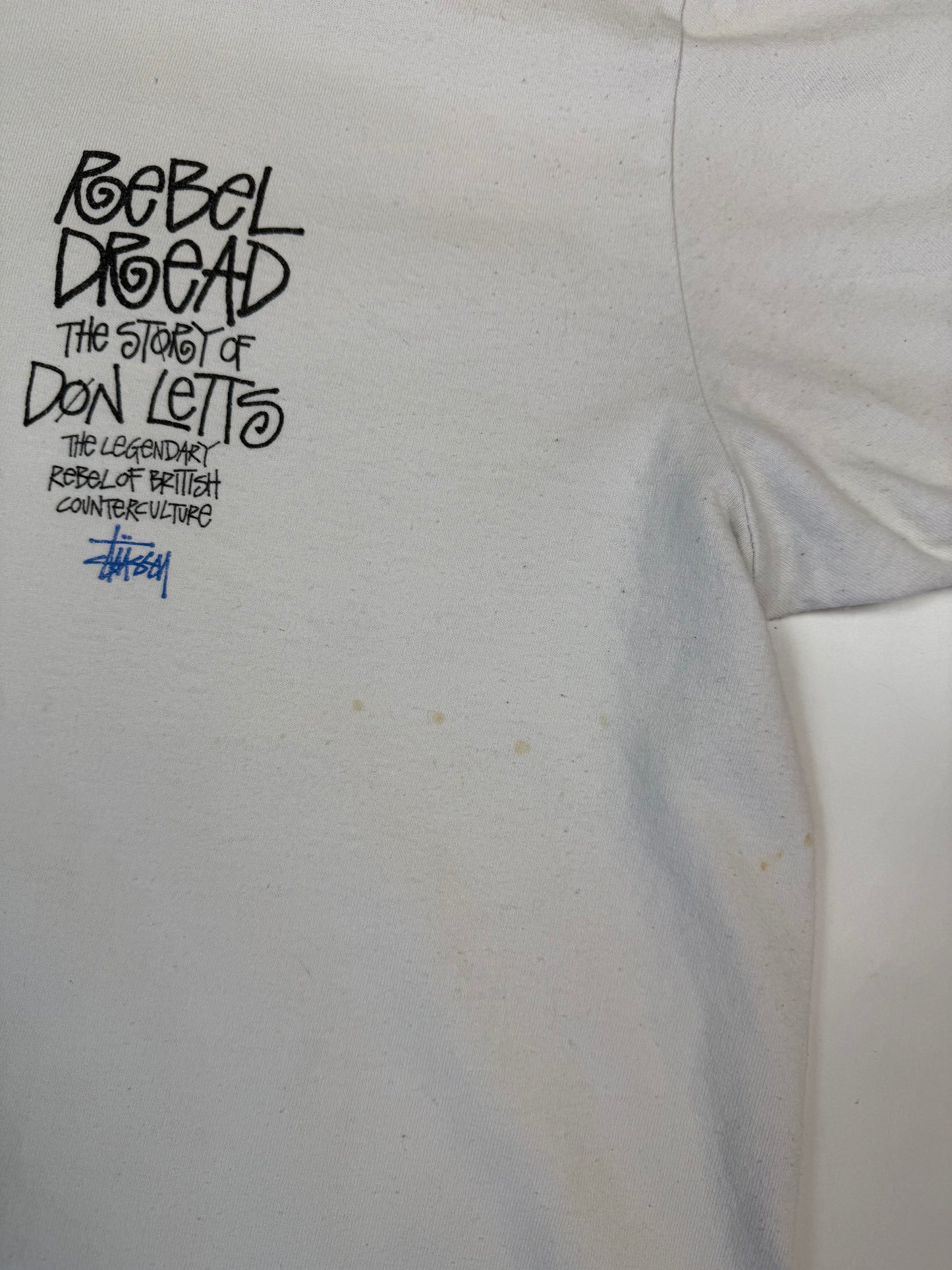 Stussy rebel dread graphic tee (L)