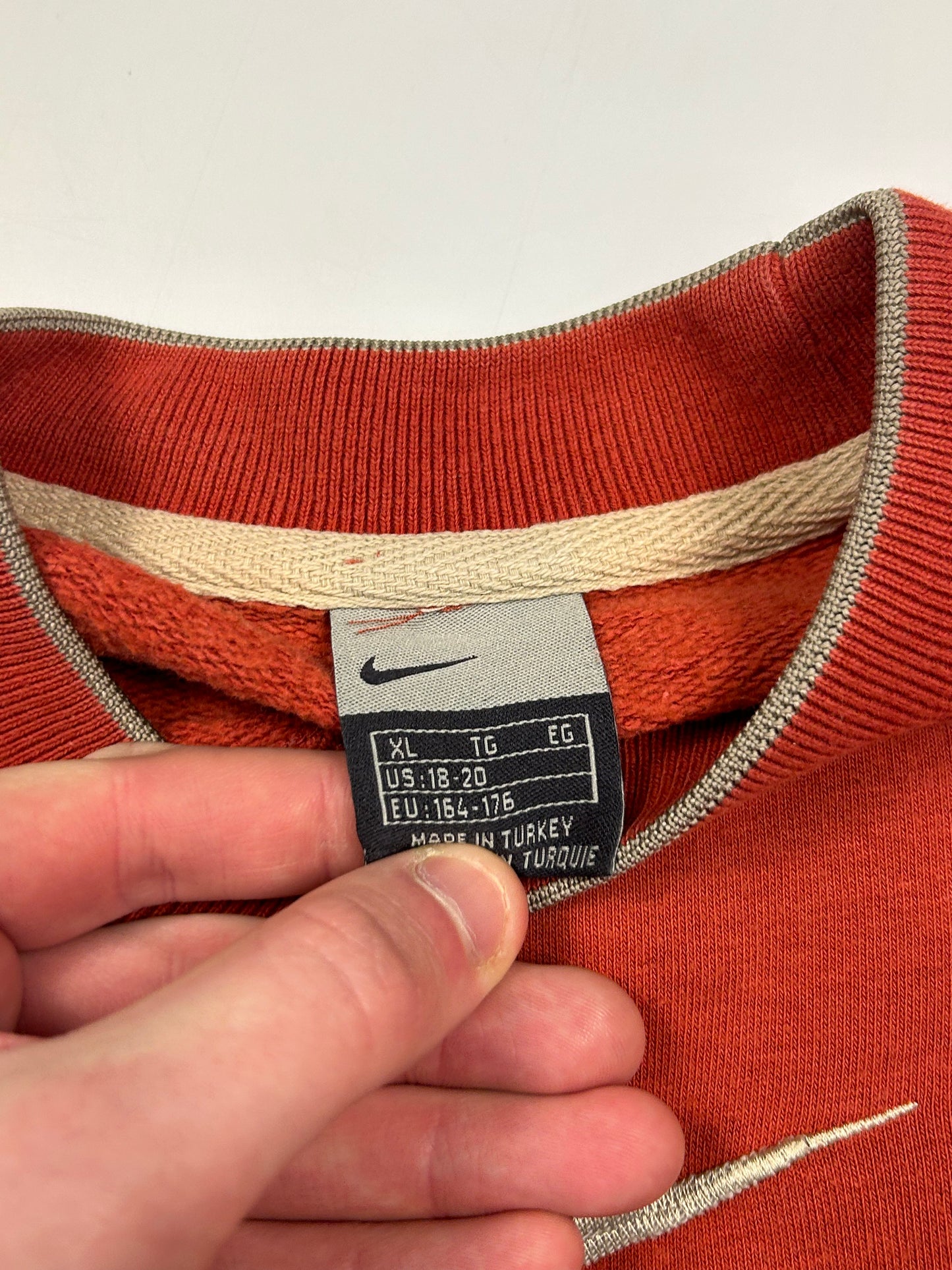 Vintage Nike centre swoosh sweatshirt (S)