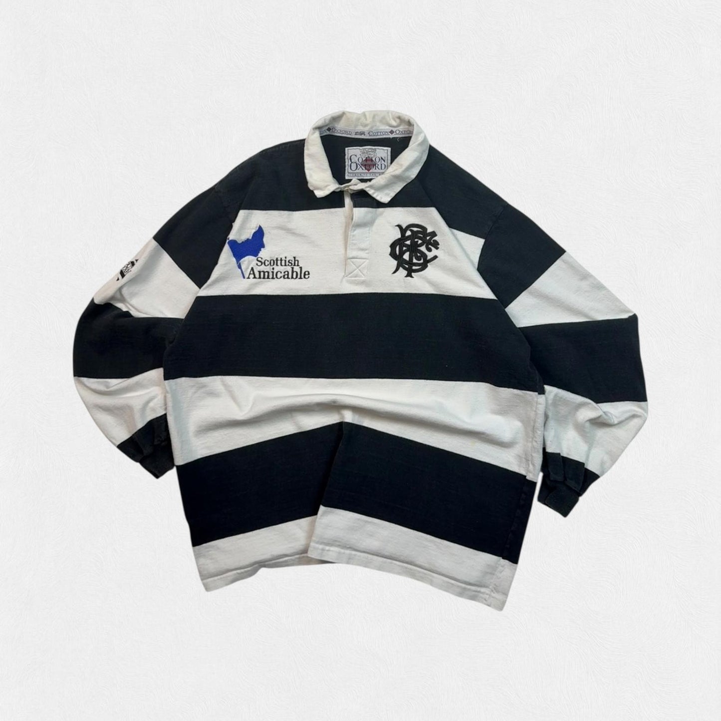 Vintage Barbarians 1997 Cotton Oxford rugby shirt (XL)