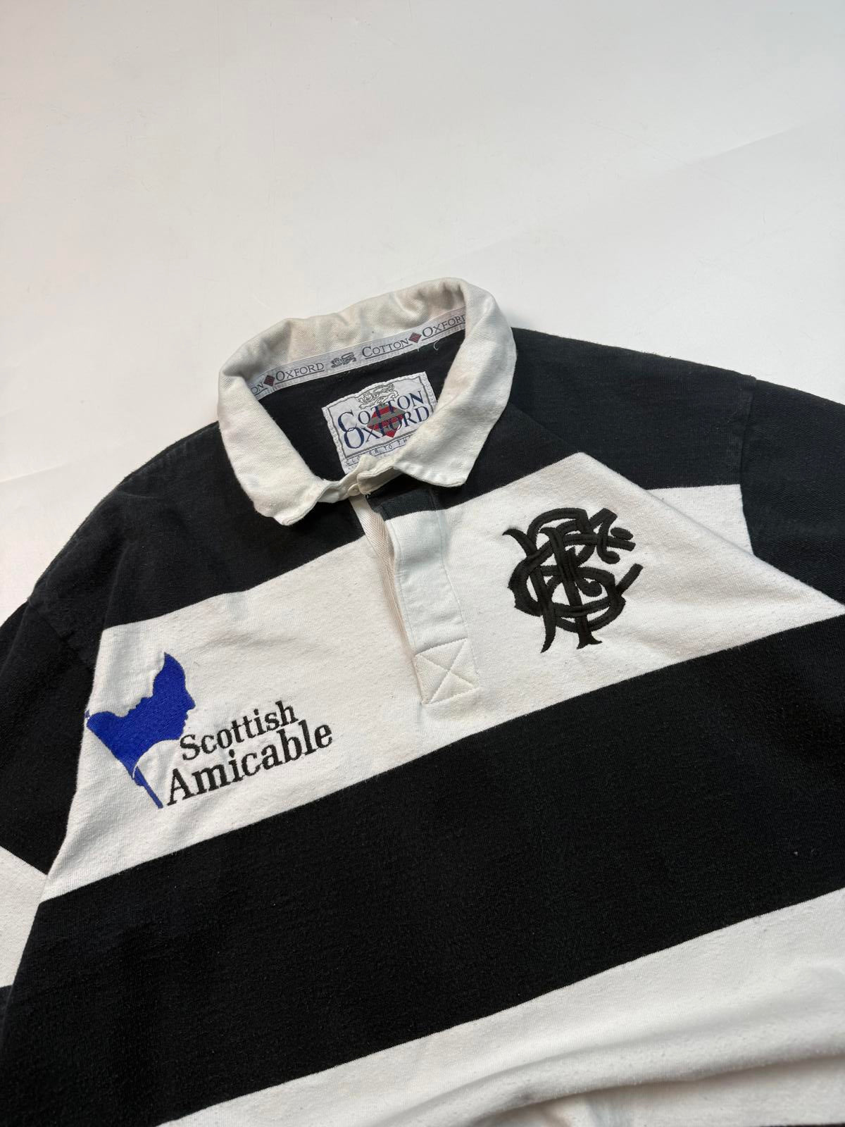 Vintage Barbarians 1997 Cotton Oxford rugby shirt (XL)