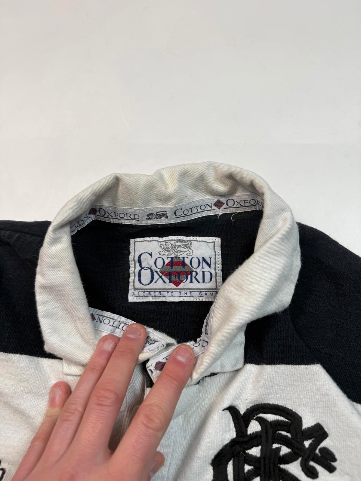 Vintage Barbarians 1997 Cotton Oxford rugby shirt (XL)