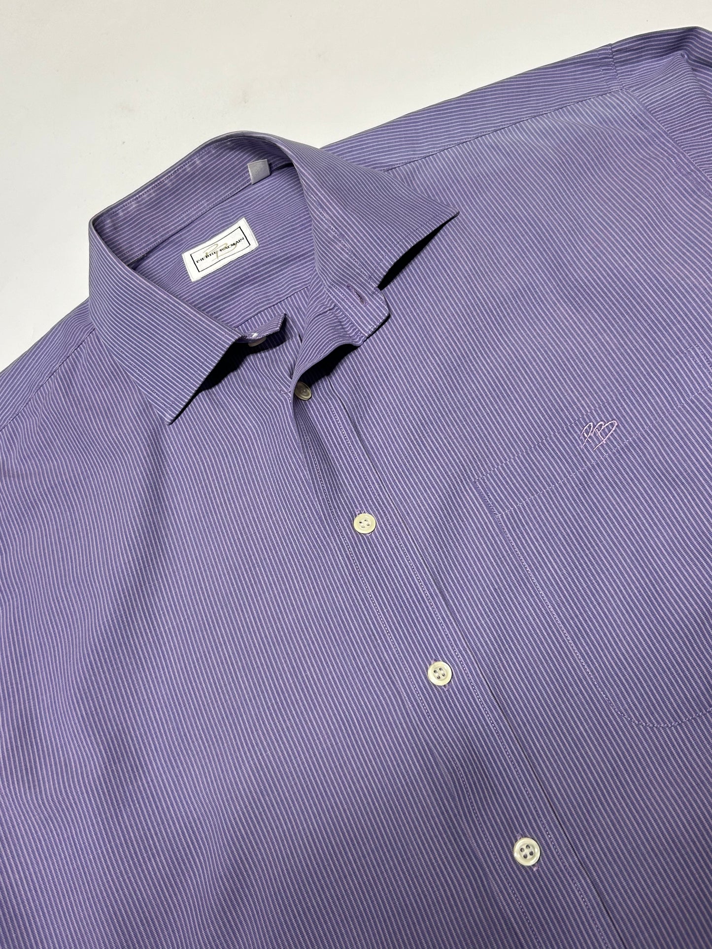 Vintage Pierre Balmain striped shirt (XL)