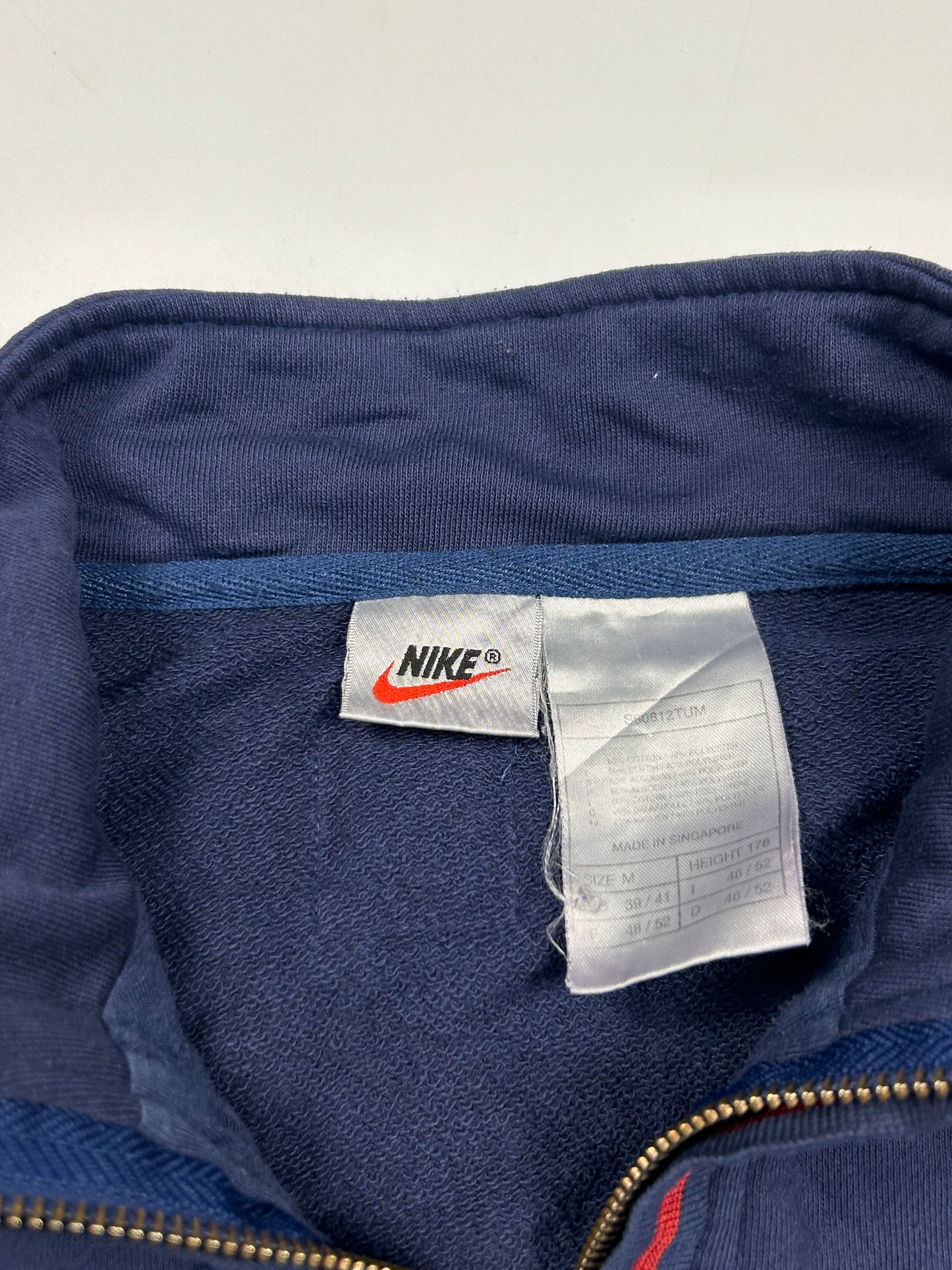 Vintage 90s Nike inc quarter zip sweatshirt (M)