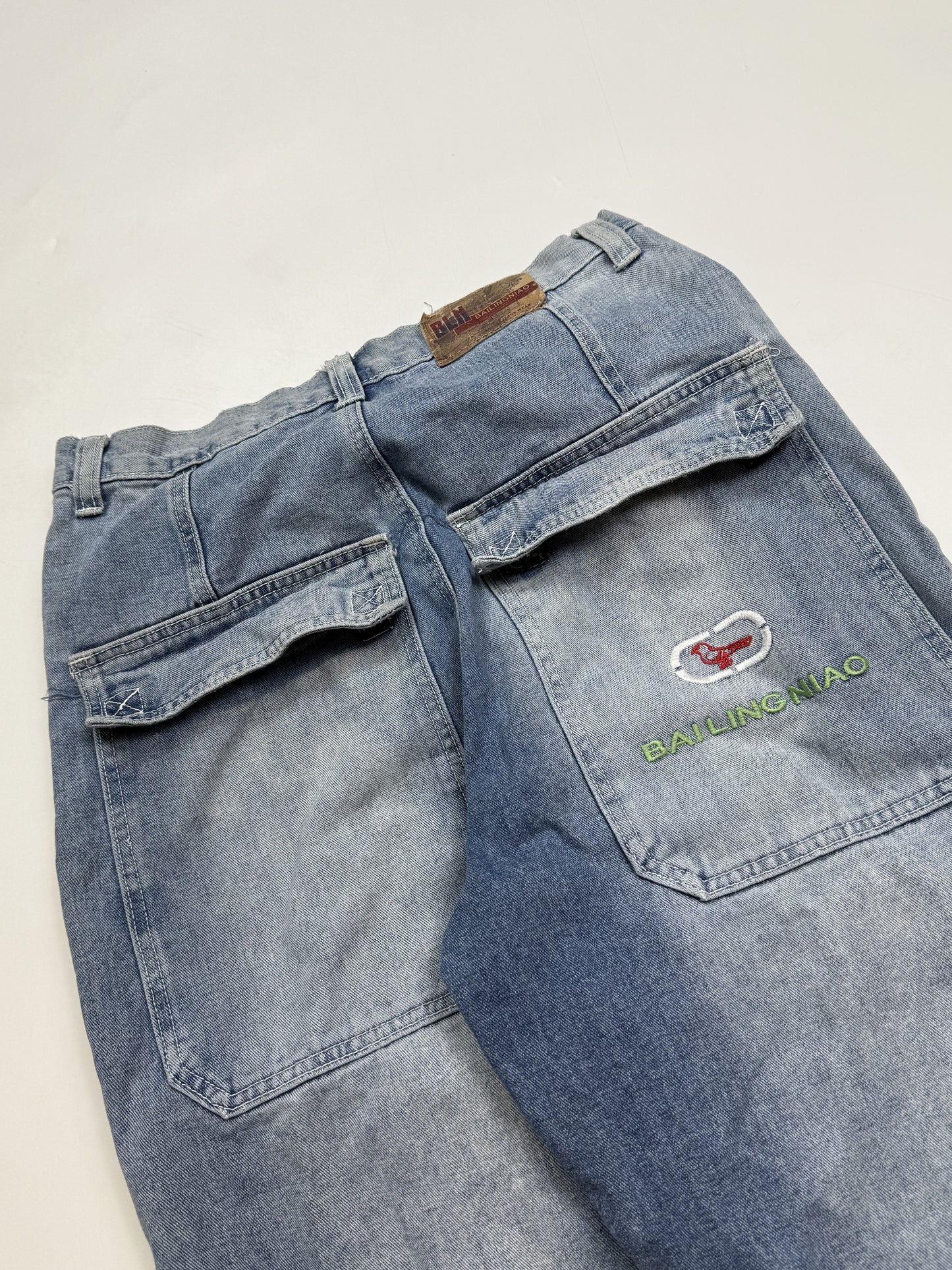 Vintage Bailing Niao baggy jeans (W30)