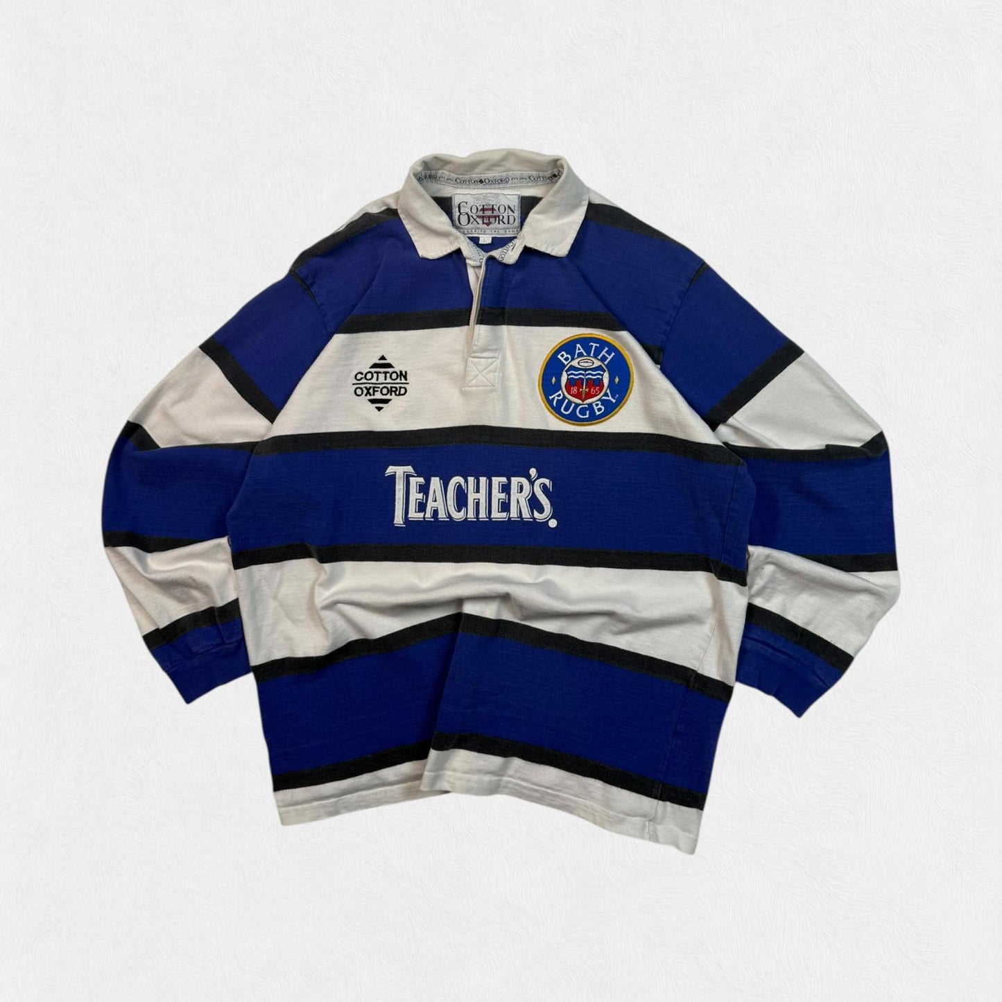 Vintage Bath 1997/98 Cotton Oxford rugby union shirt (L)