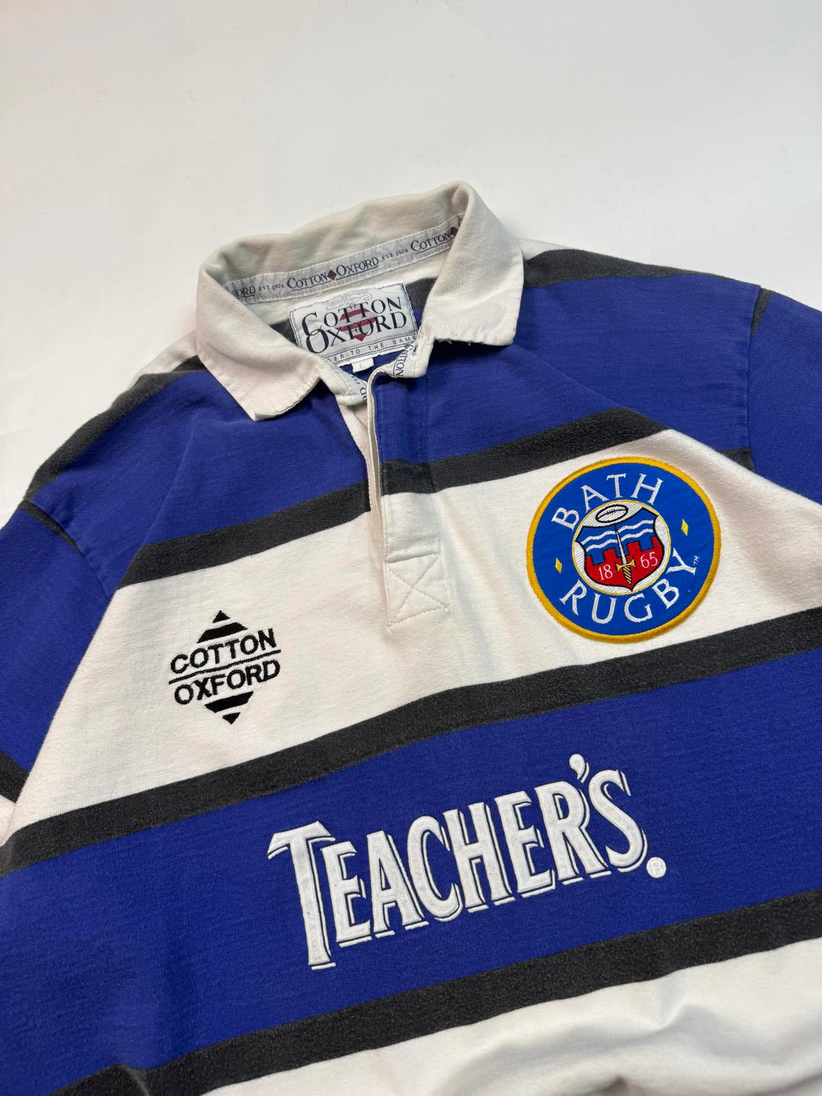 Vintage Bath 1997/98 Cotton Oxford rugby union shirt (L)
