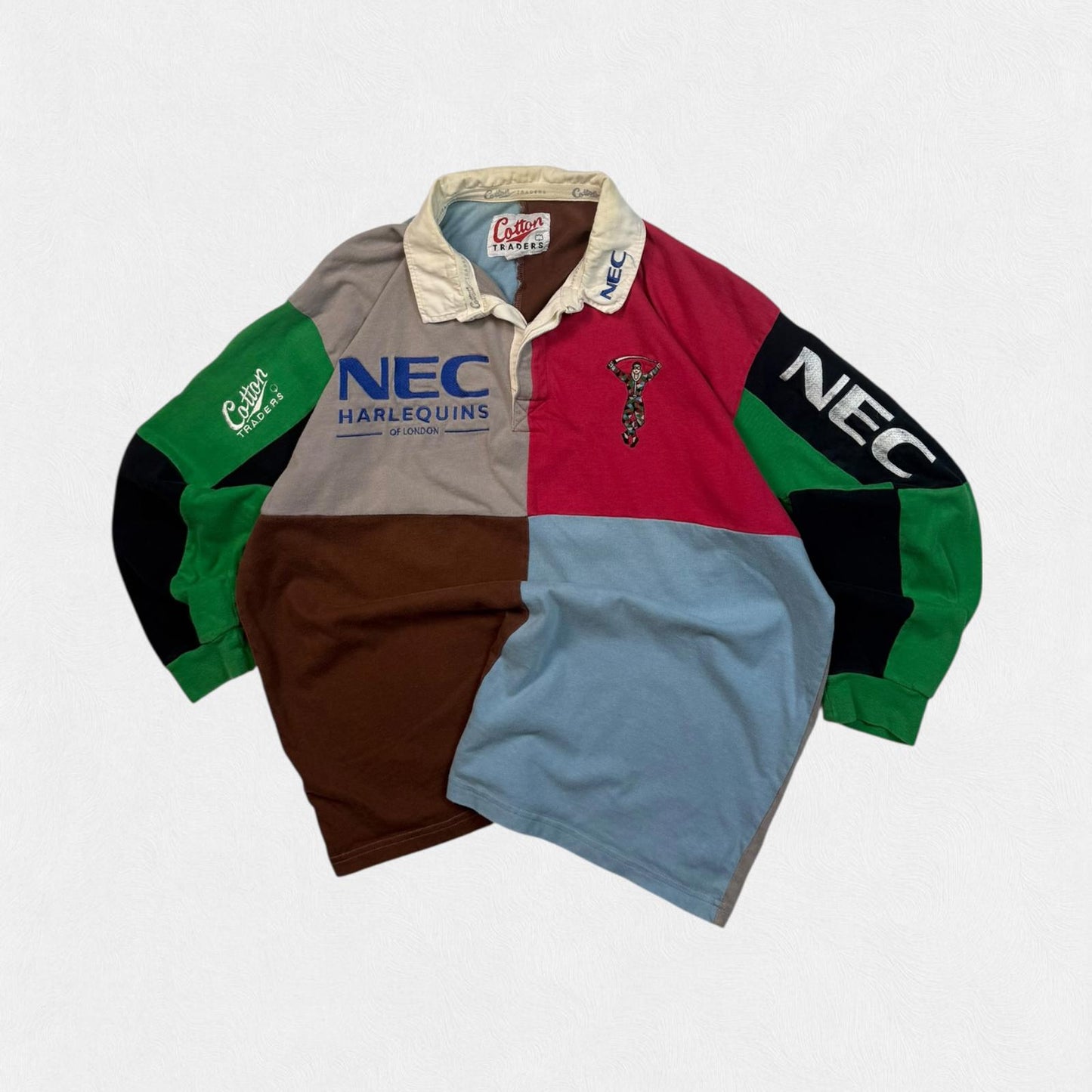 Vintage Harlequins 1997-99 Cotton Traders rugby shirt (XXL)