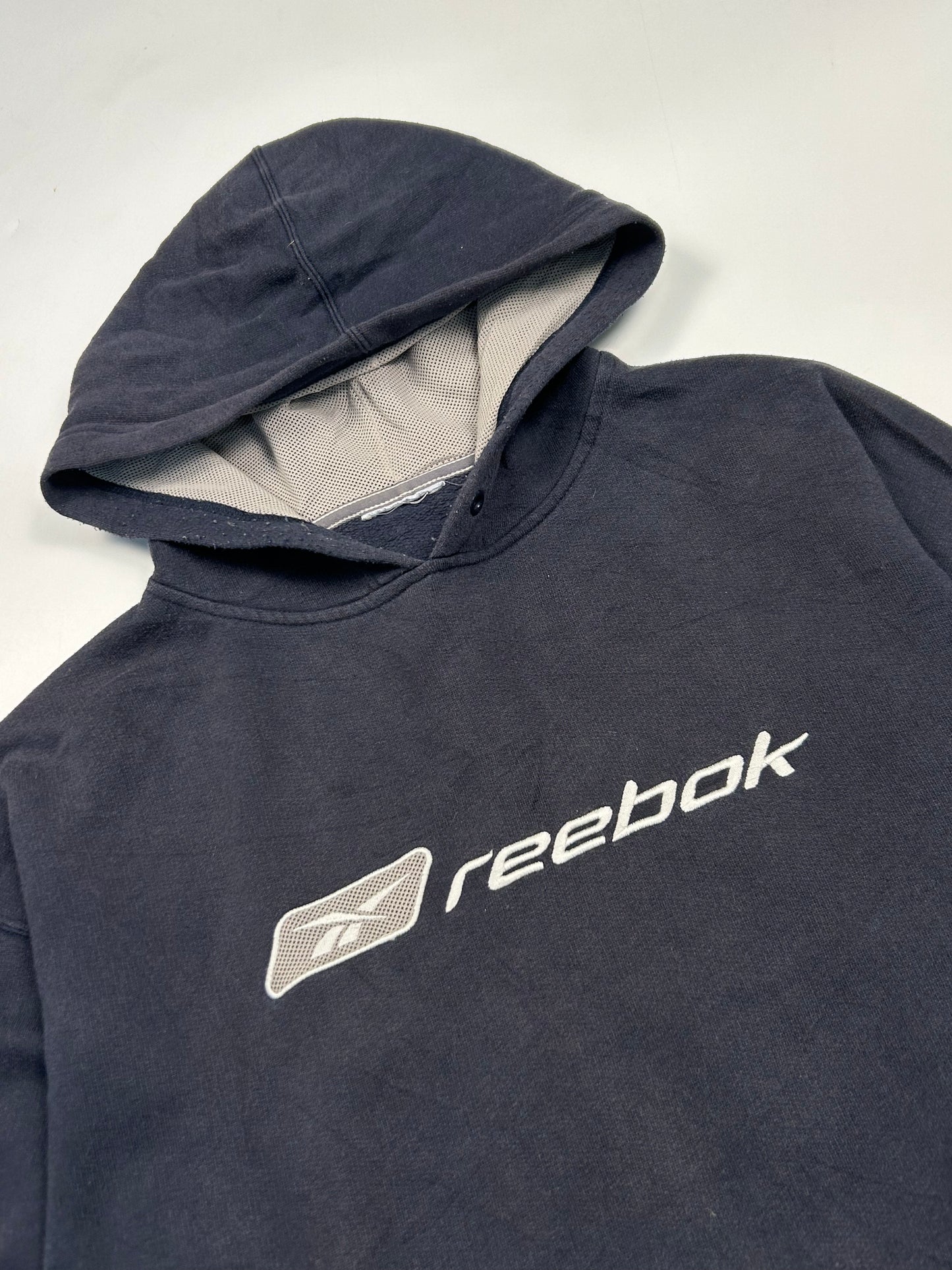 Vintage Reebok spell out hoodie (L)